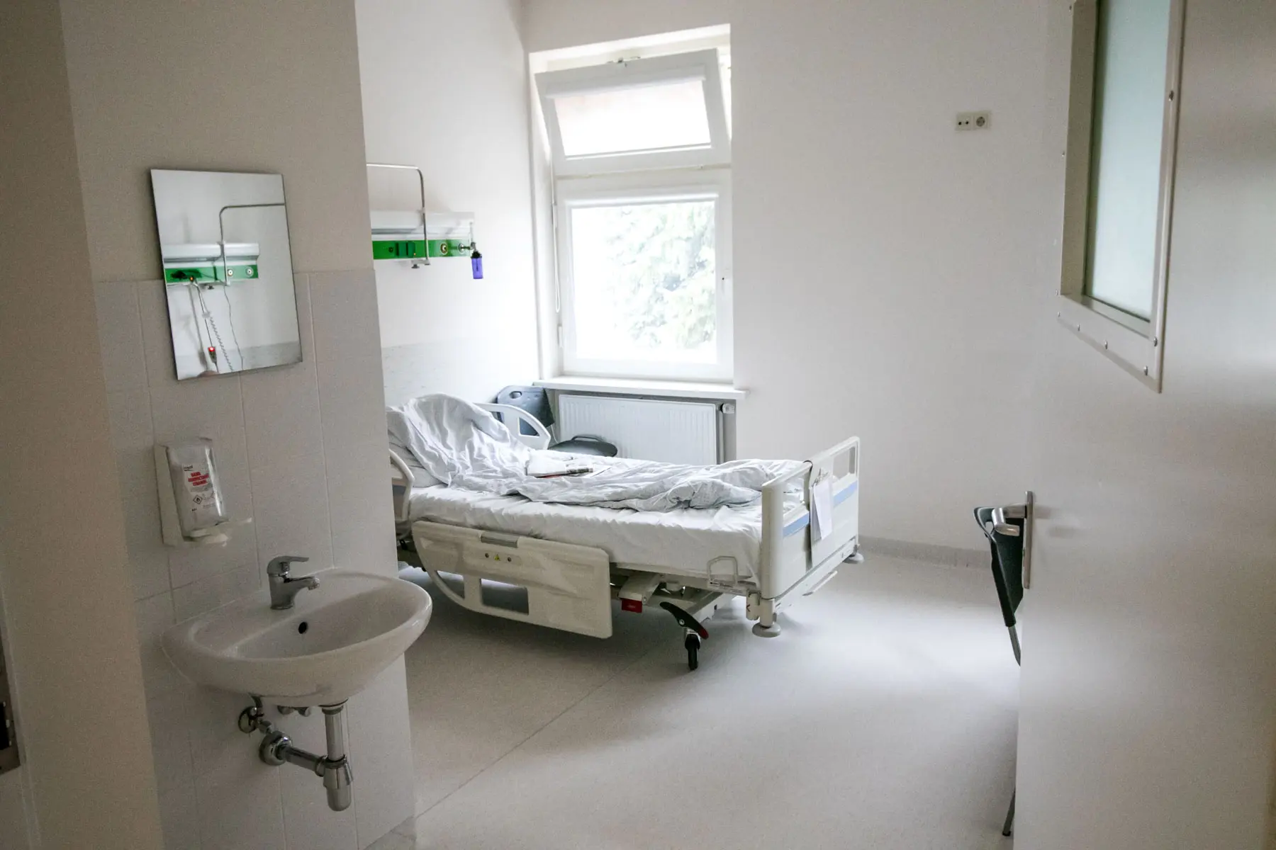 Klinikos, greitoji, ligoninė, palata, koronavirusas