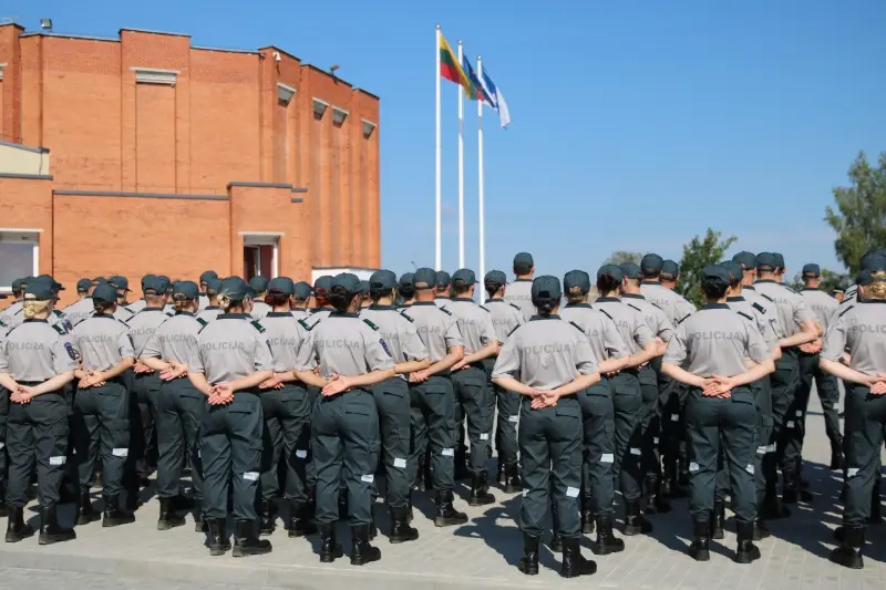Rugsėjo 1-oji Lietuvos policijos mokykloje