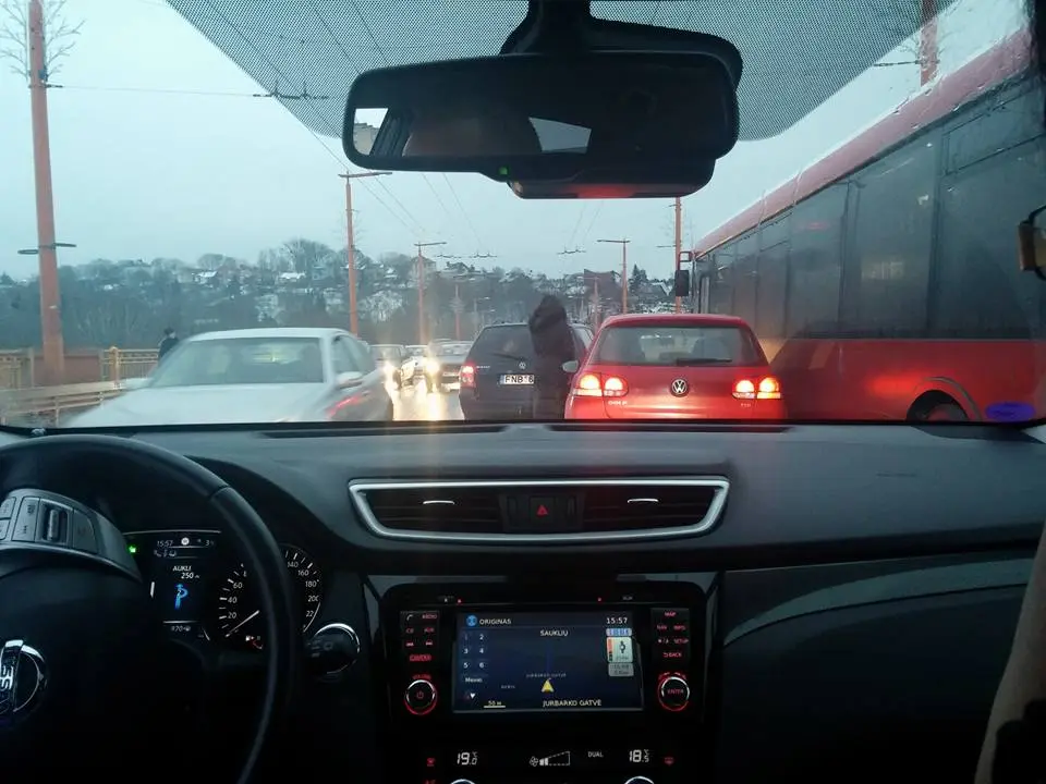 Paralyžuotas eismas