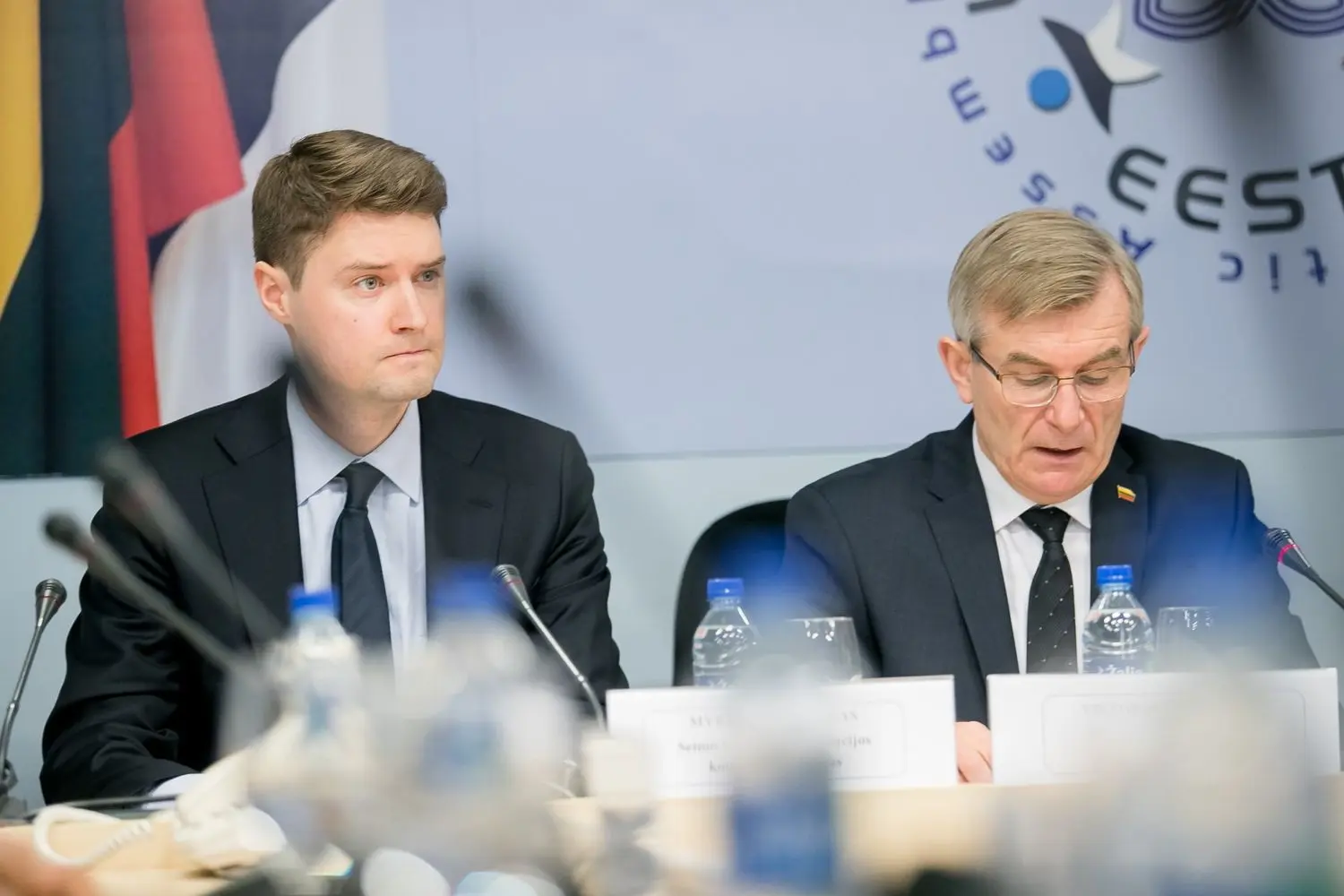 Mykolas Majauskas ir Viktoras Pranckietis