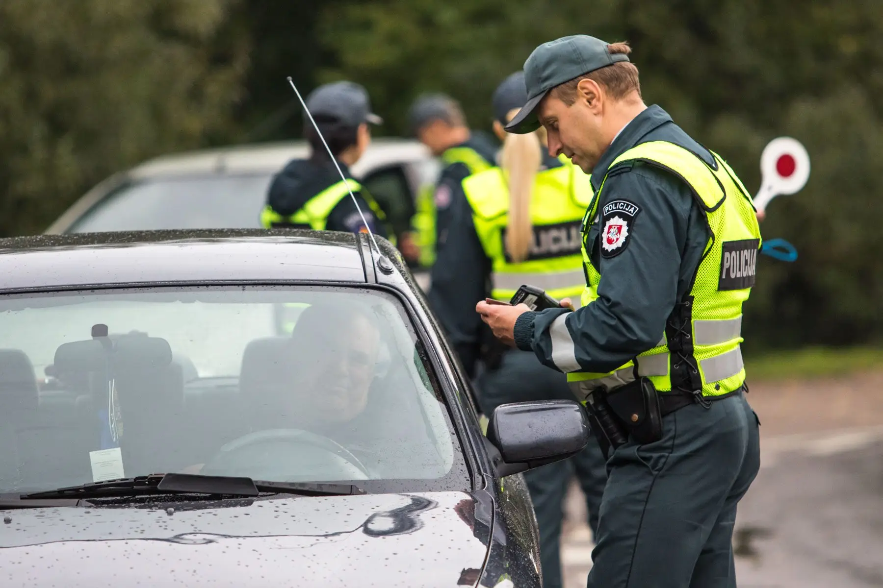 Policijos reidas prie Vaišvydavos