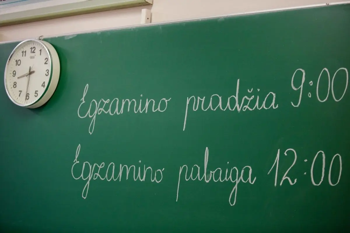 Egzaminų tvarka