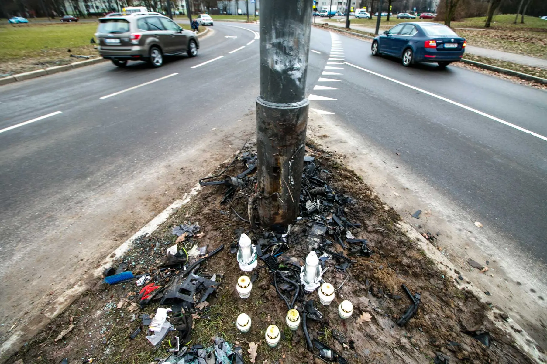 Avarijos vietoje