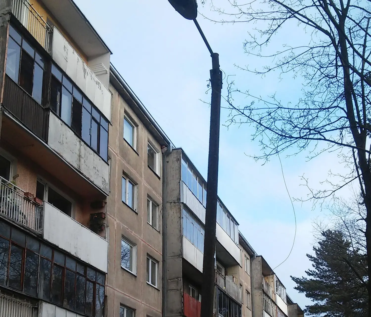 Sugedęs apšvietimas Vilijampolėje
