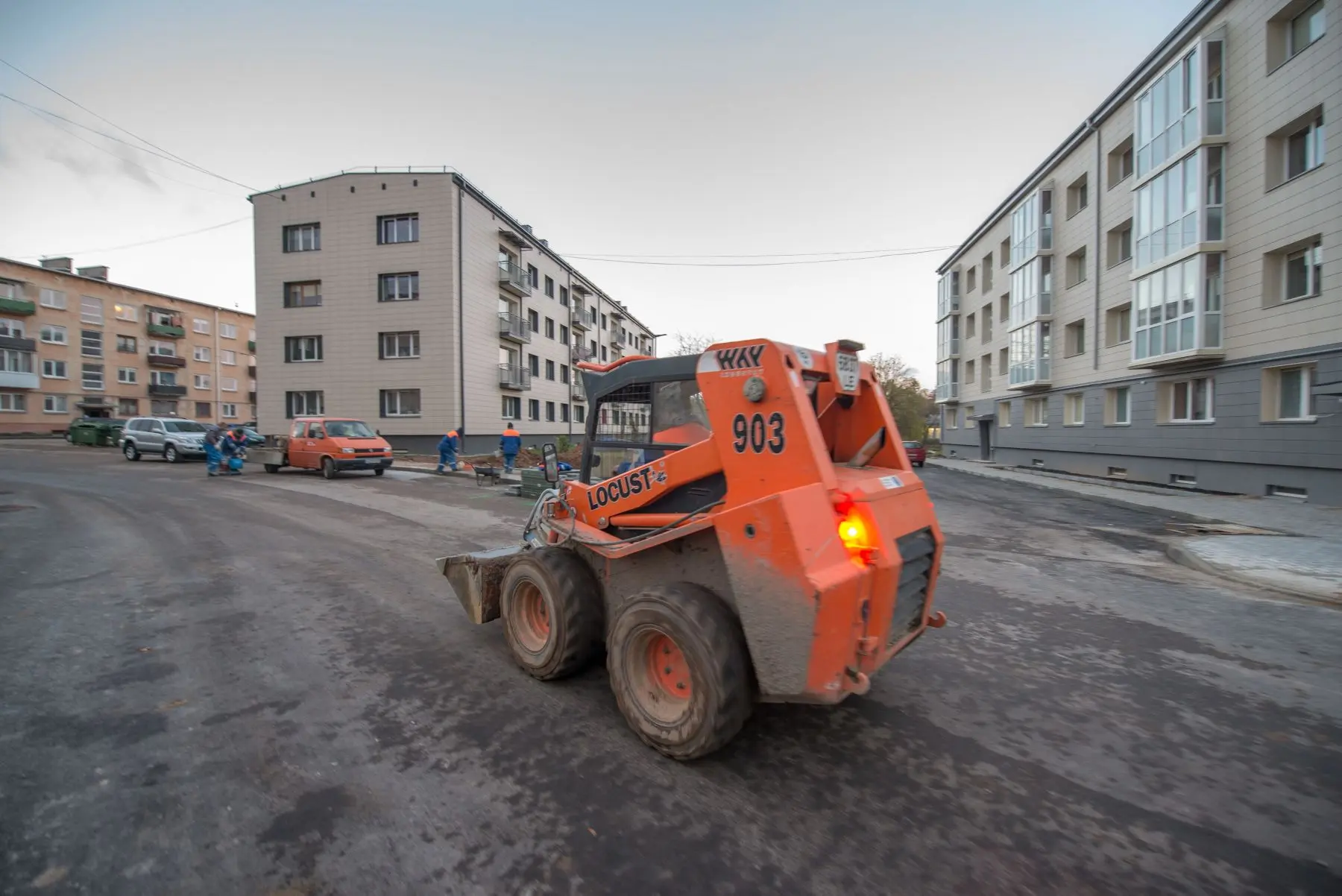 Daugiabučių kiemų tvarkymas