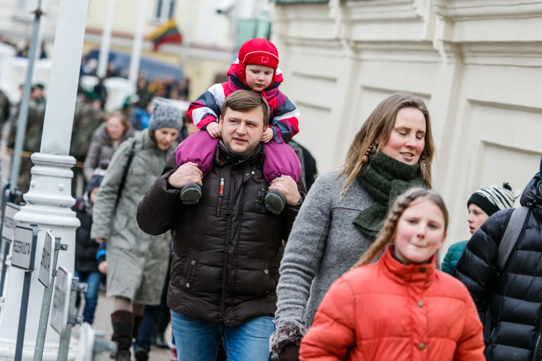 Kovo 11-ajai skirta kauniečių šeimų ekskursija Vilniuje