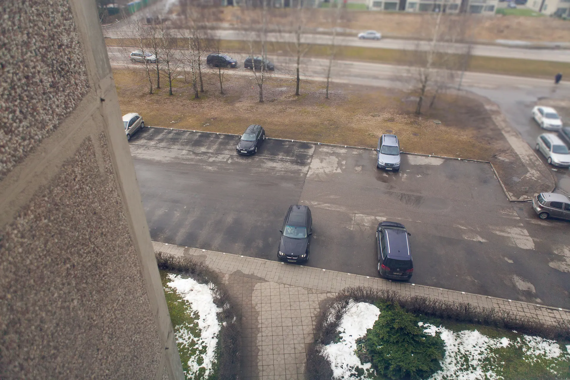 Daugiabučio kiemas Baltų pr.