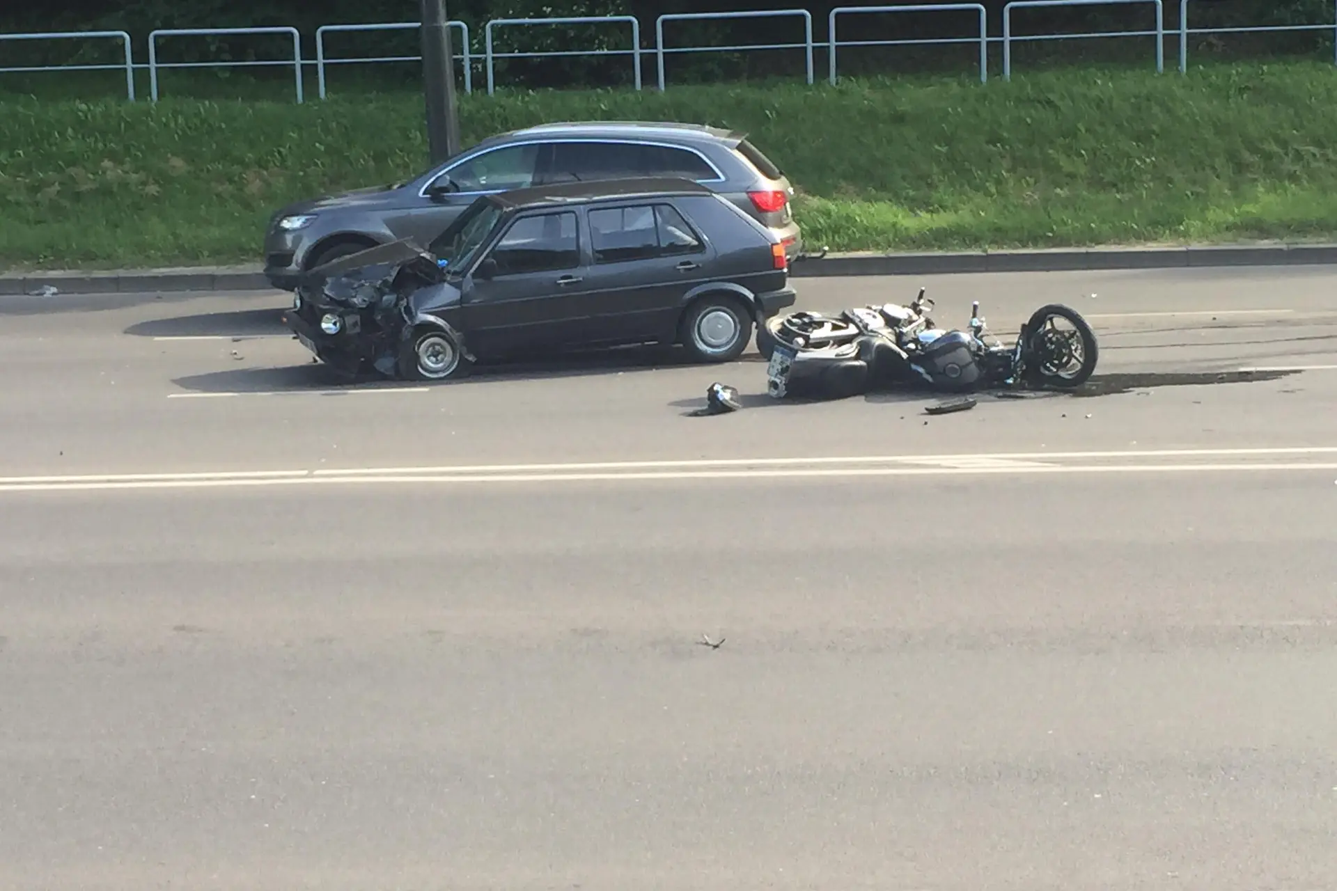 Motociklo avarija Nuokalnės gatvėje
