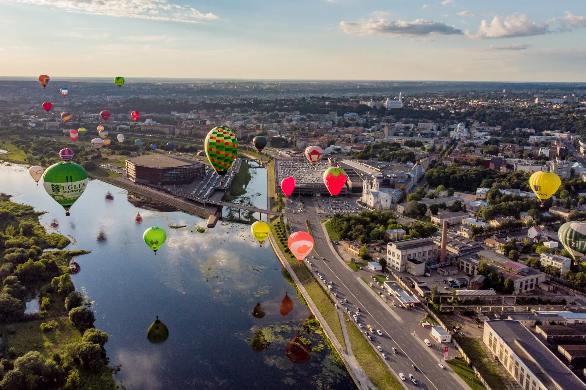 Oro balionų fiesta