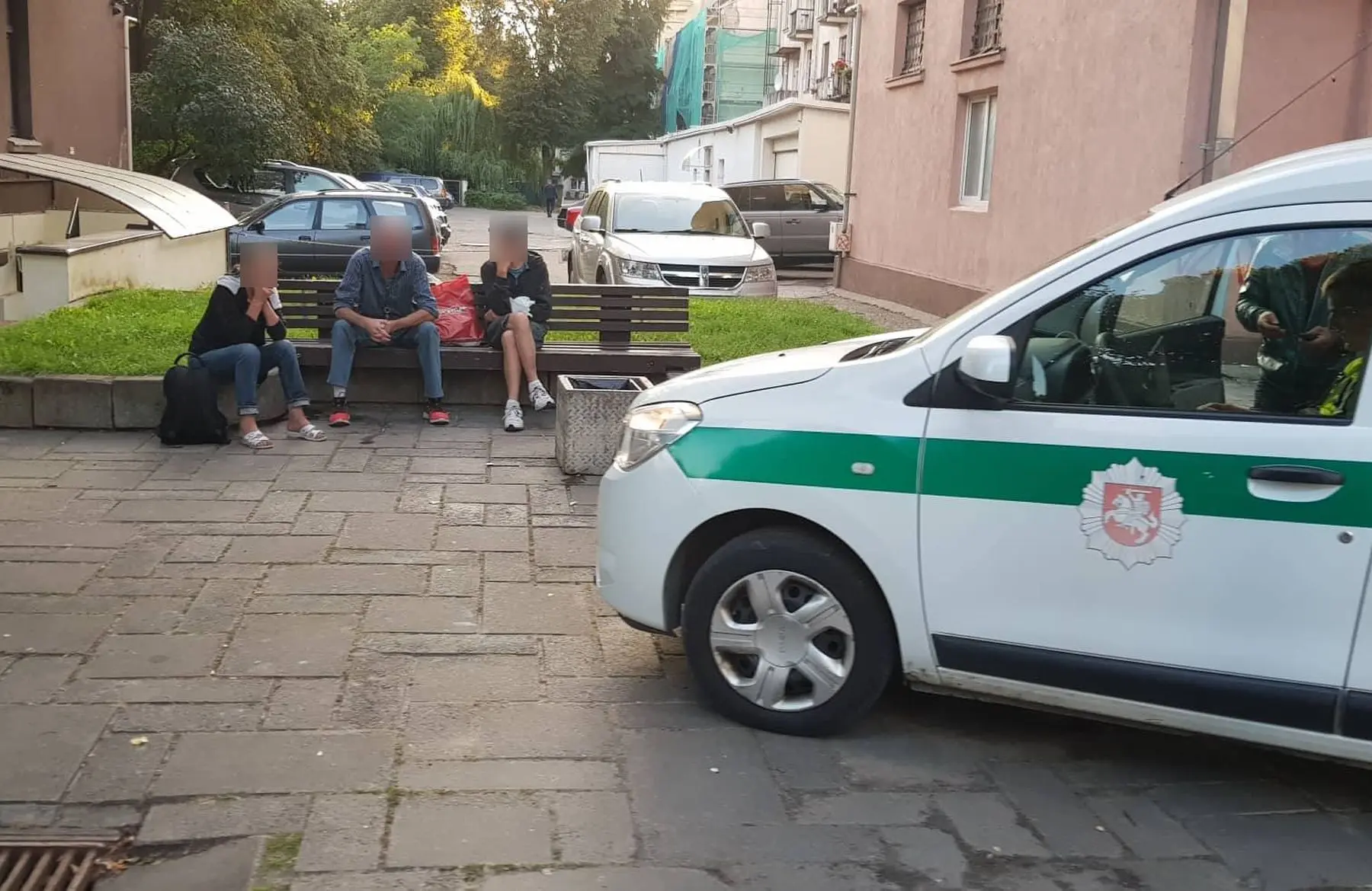 Alkoholio vartojimas S. Daukanto gatvėje