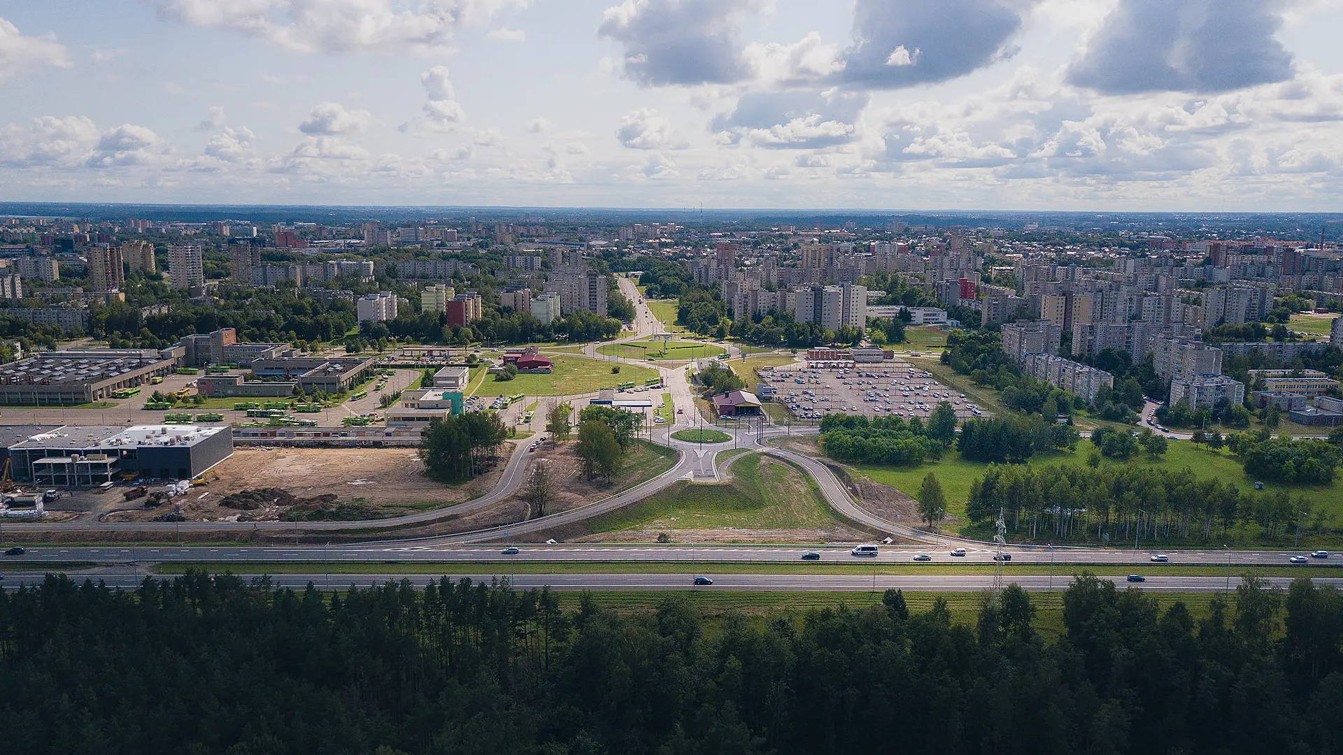 A1 magistralės ir Ašigalio gatvės jungtis