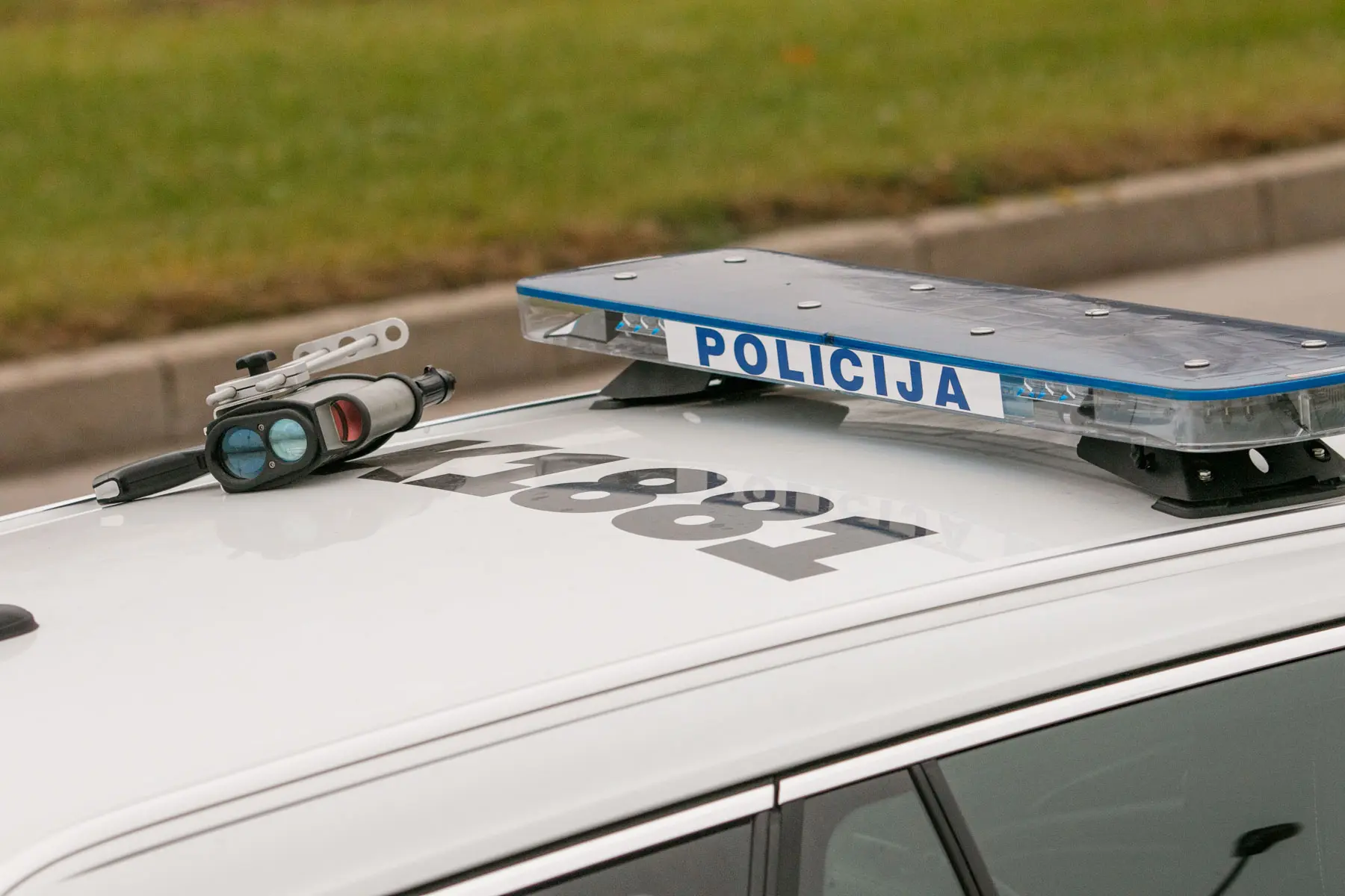 Policija surengė greičio kontrolės reidą