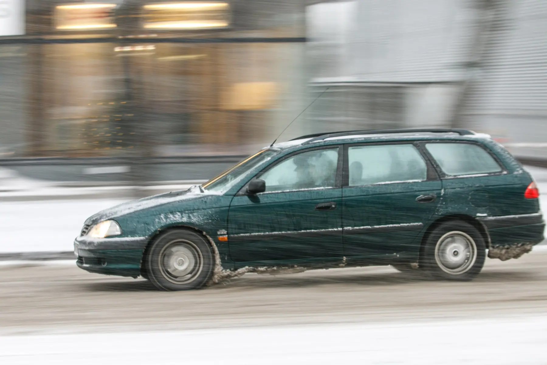 Žiema Kaune, eismas Kaune žiemą