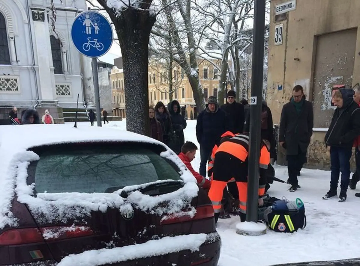 Prie Soboro mirė žmogus