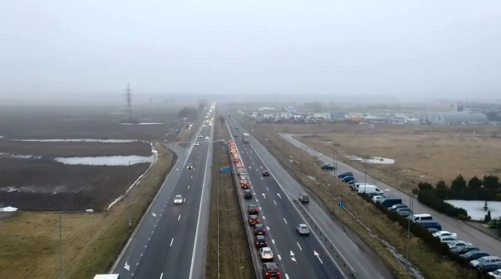 Pasukimas magistralėje