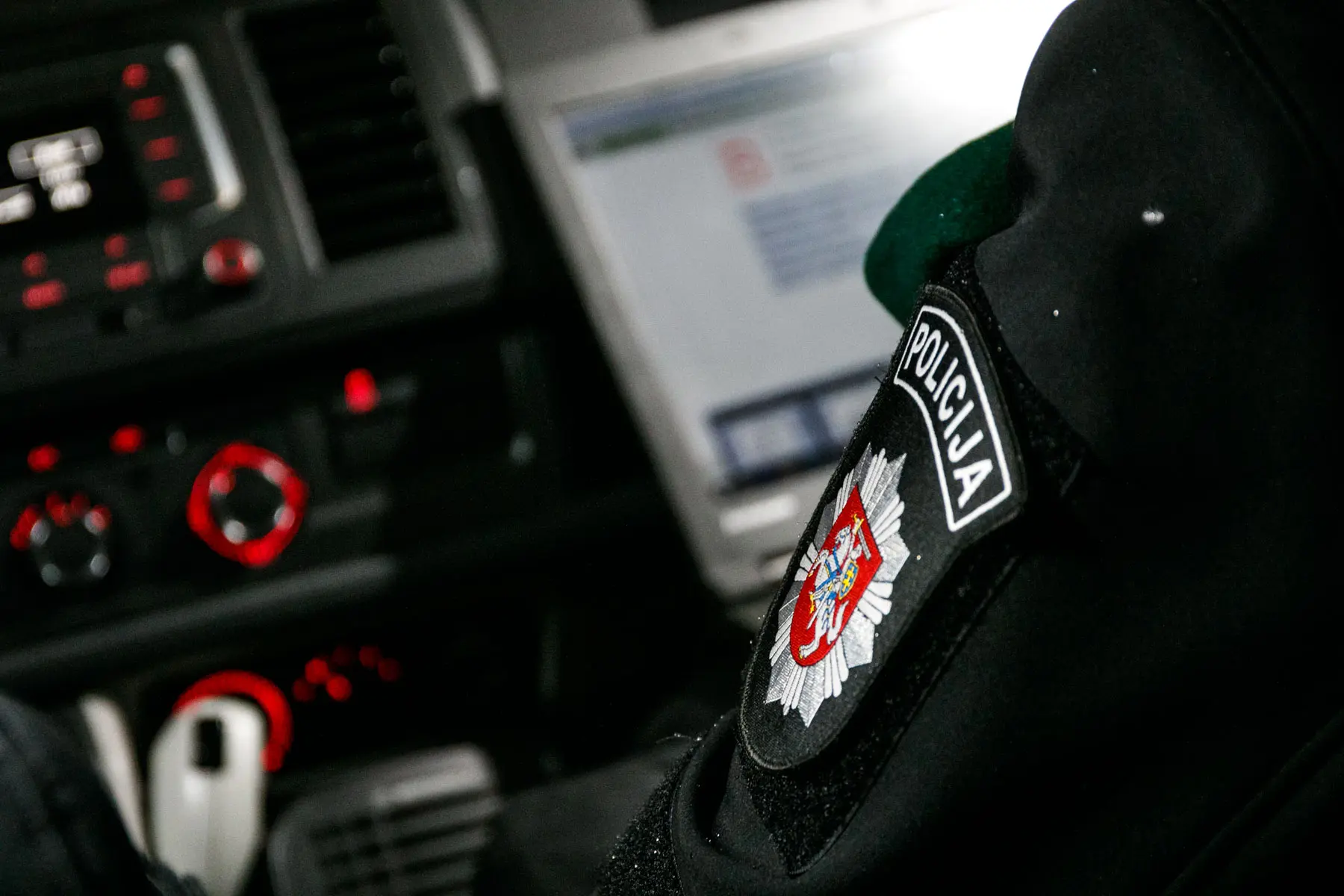 Kauno policijos patrulių naktinis budėjimas