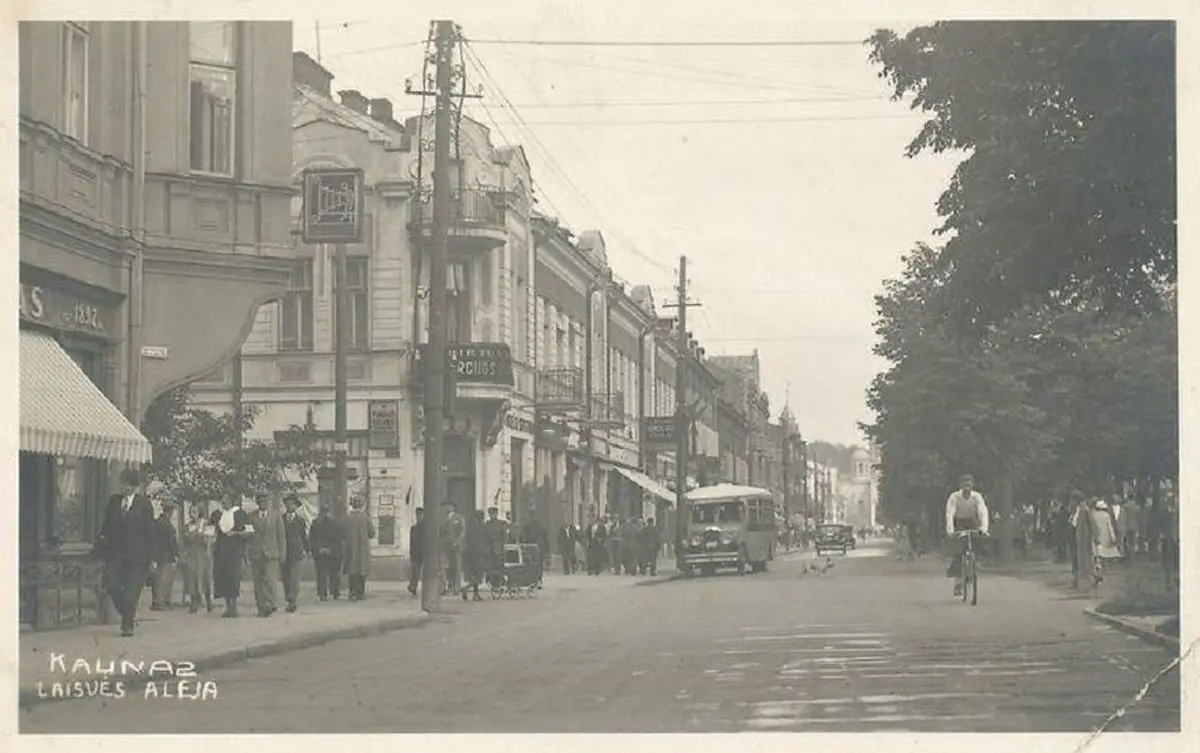 Laisvės al. 1938 m.