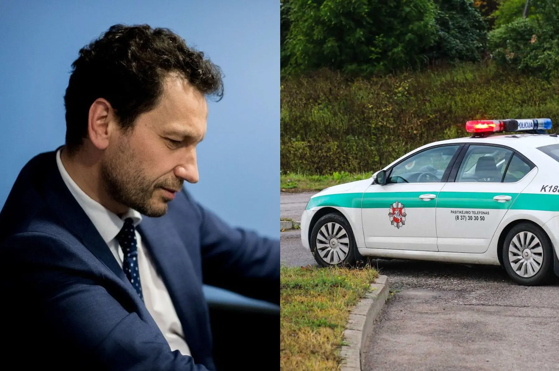 Robertas Šarknickas, policija, partrenkta mergaitė