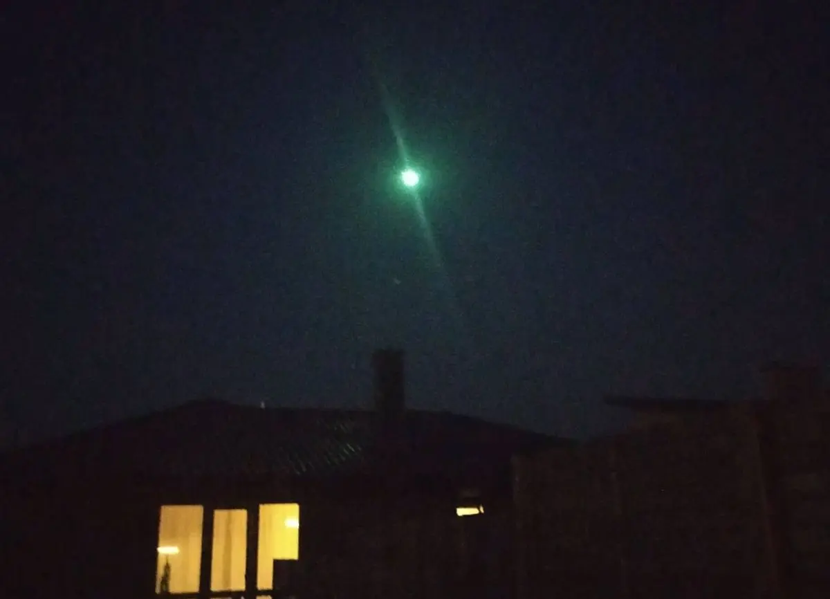 Virš Kauno pastebėtas itin ryškus meteoras