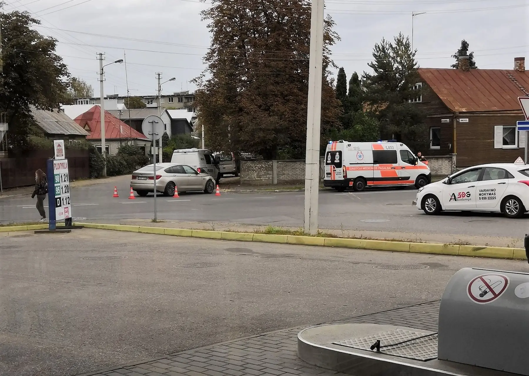 Avarija Linkuvos gatvėje