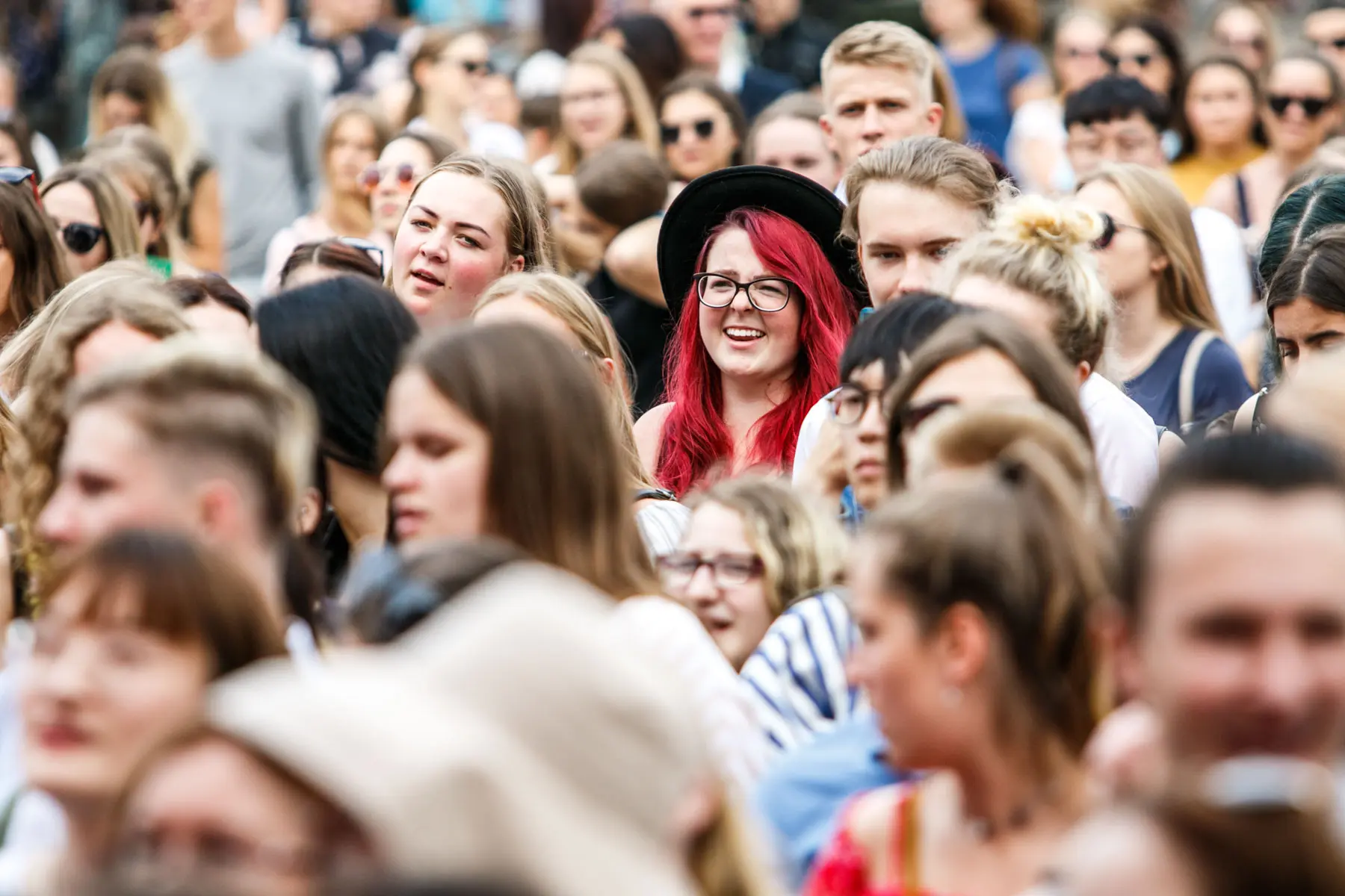 Studentai švenčia Rugsėjo 1-ąją
