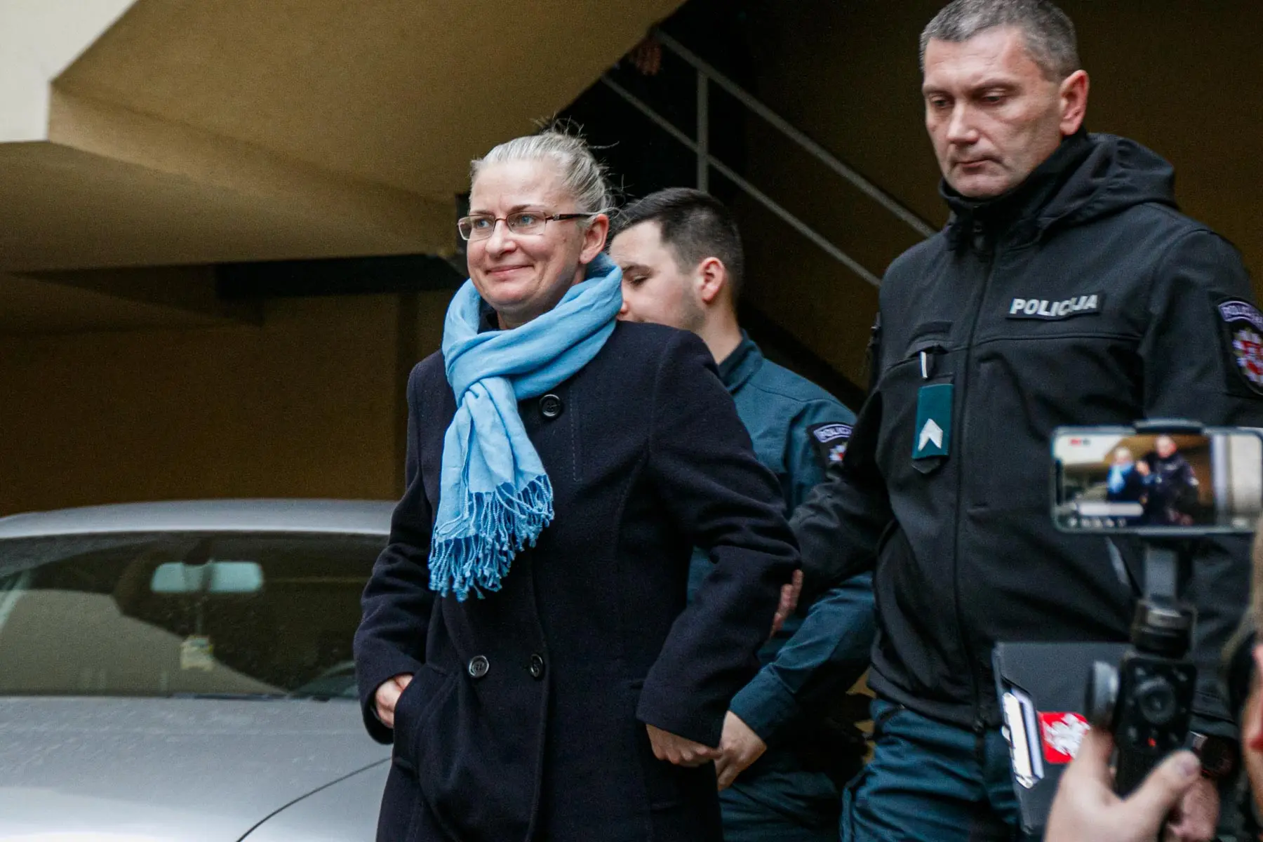 N. Venckienė išvežta iš teismo
