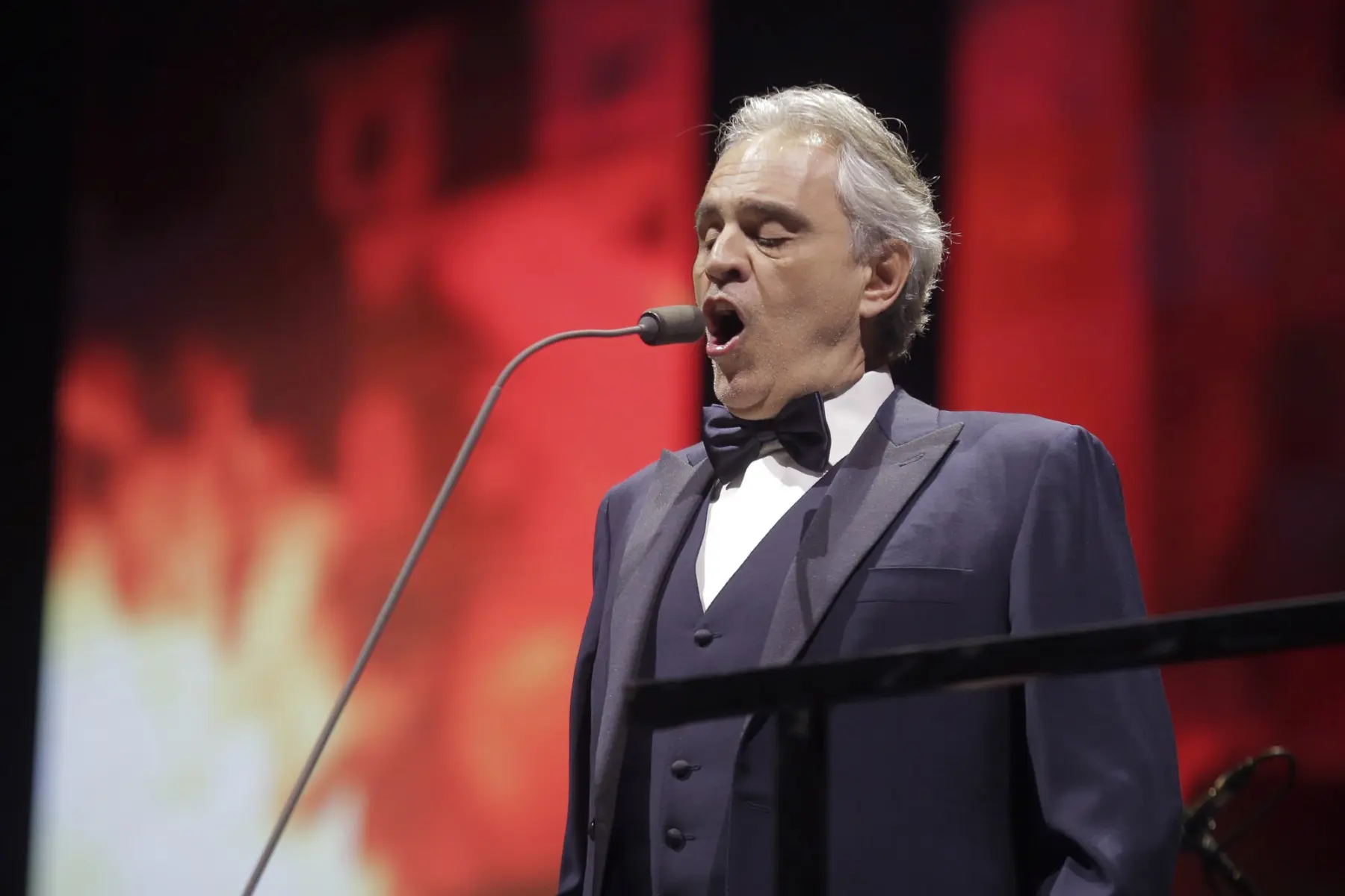 A. Bocelli koncertas „Žalgirio“ arenoje