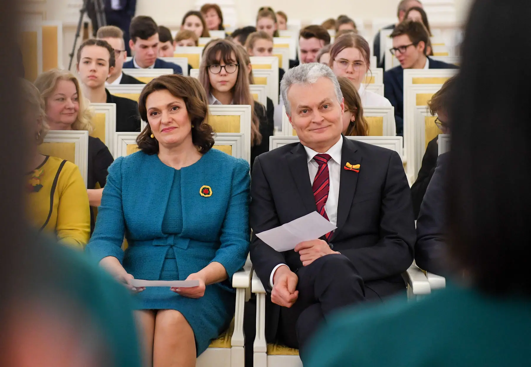 Gitanas Nausėda ir Diana Nausėdienė