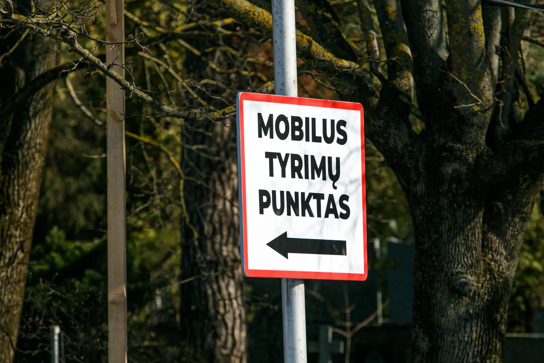 Koronaviruso mobilus patikros punktas