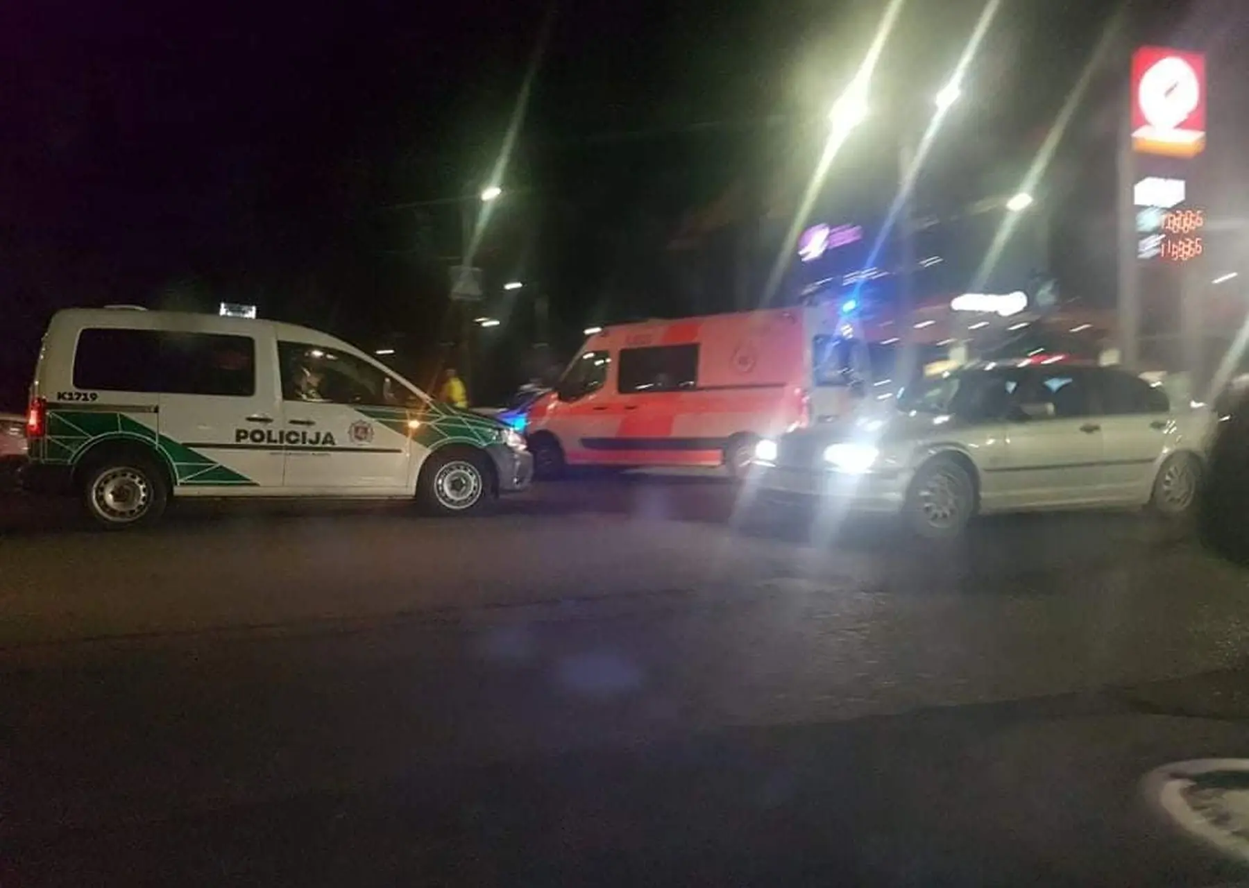 Avarija judrioje Kauno sankryžoje