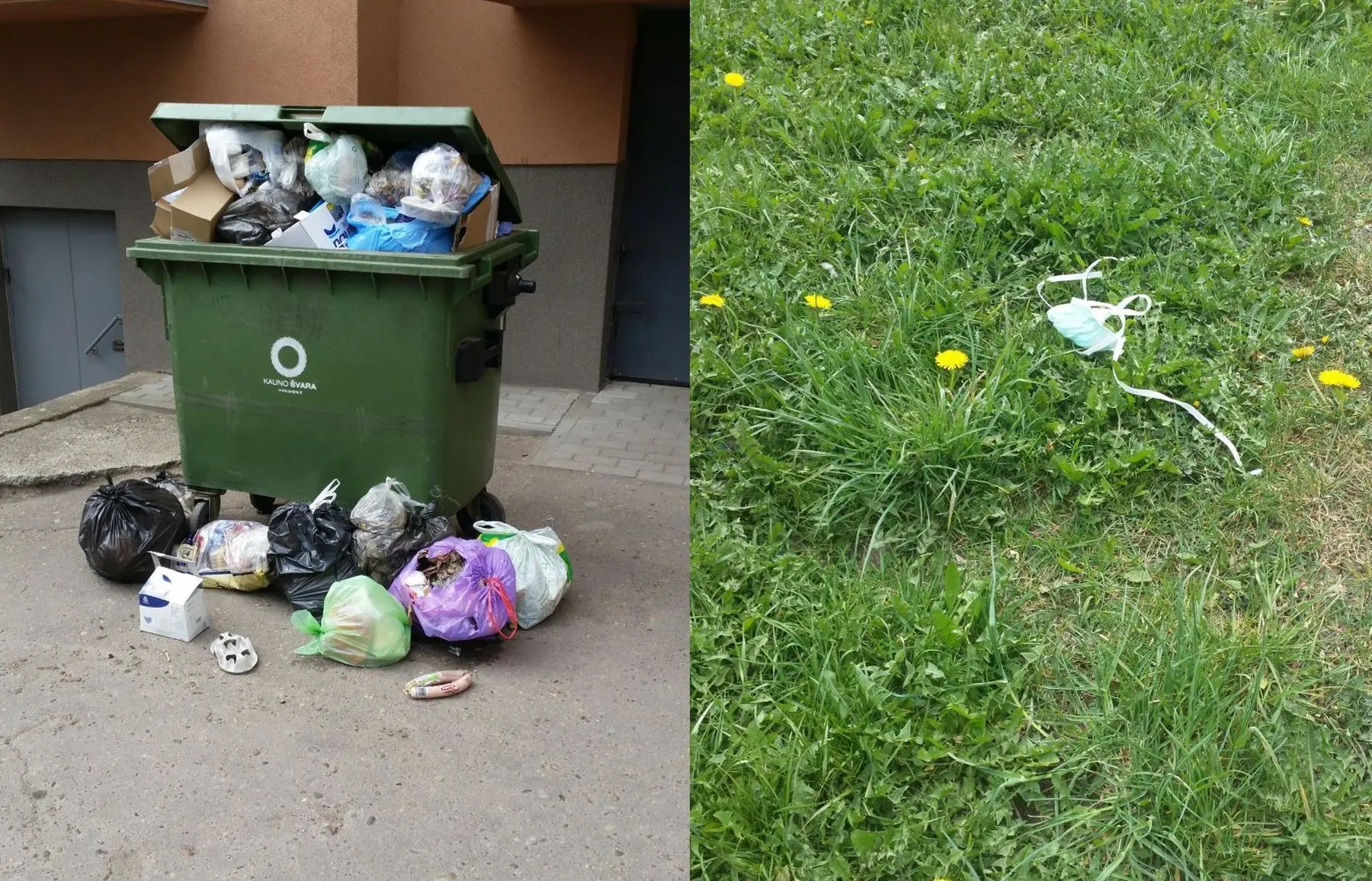 šiukšlės
