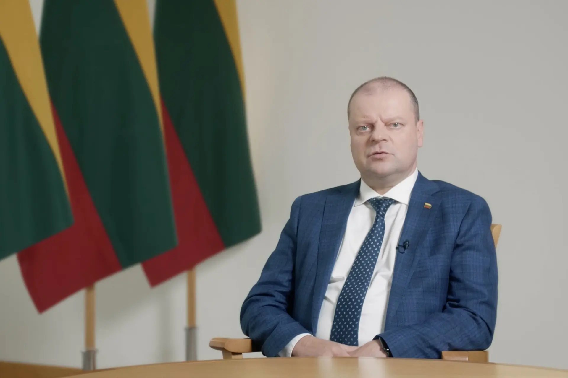 Premjeras Saulius Skvernelis