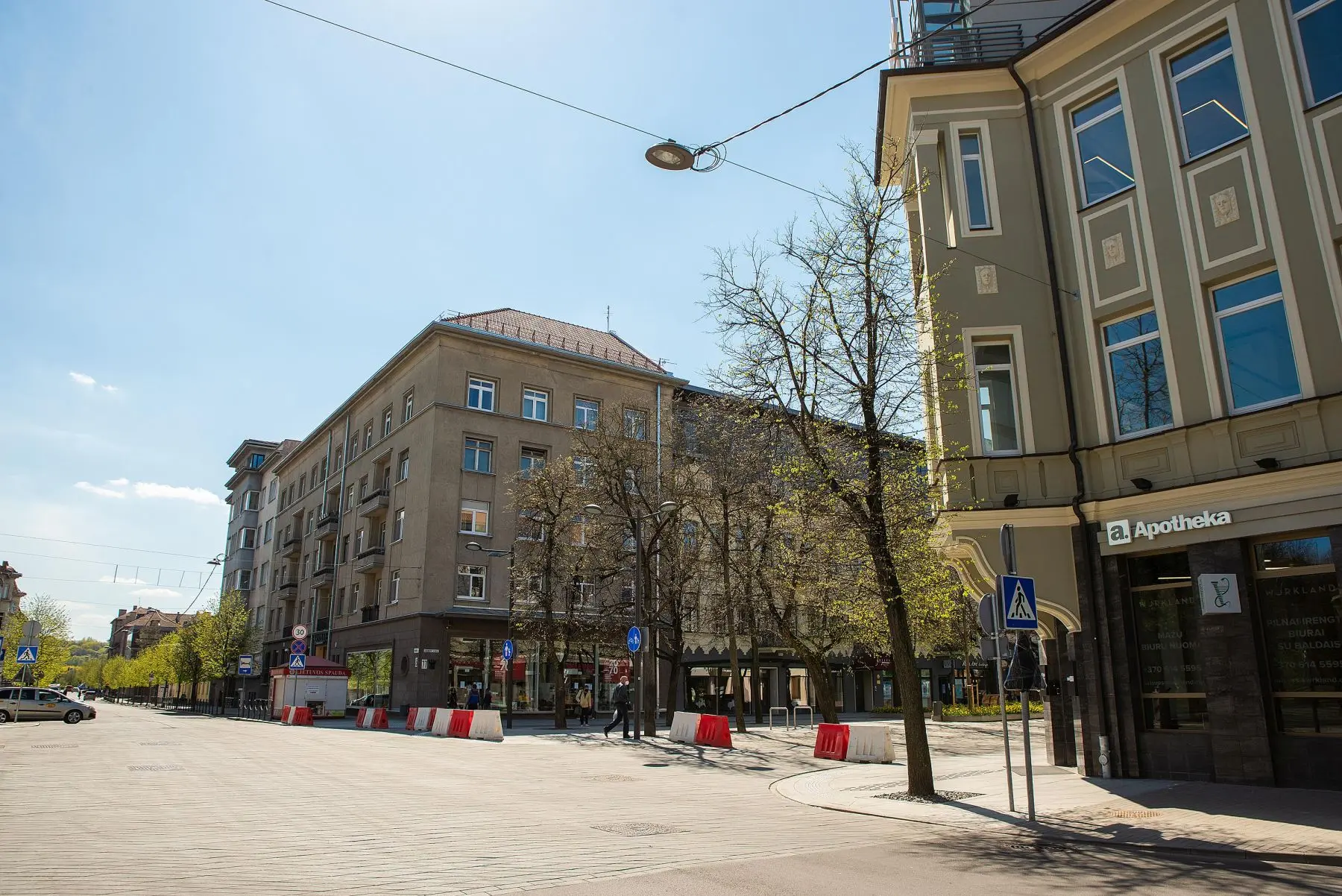 Uždaroma Maironio gatvė