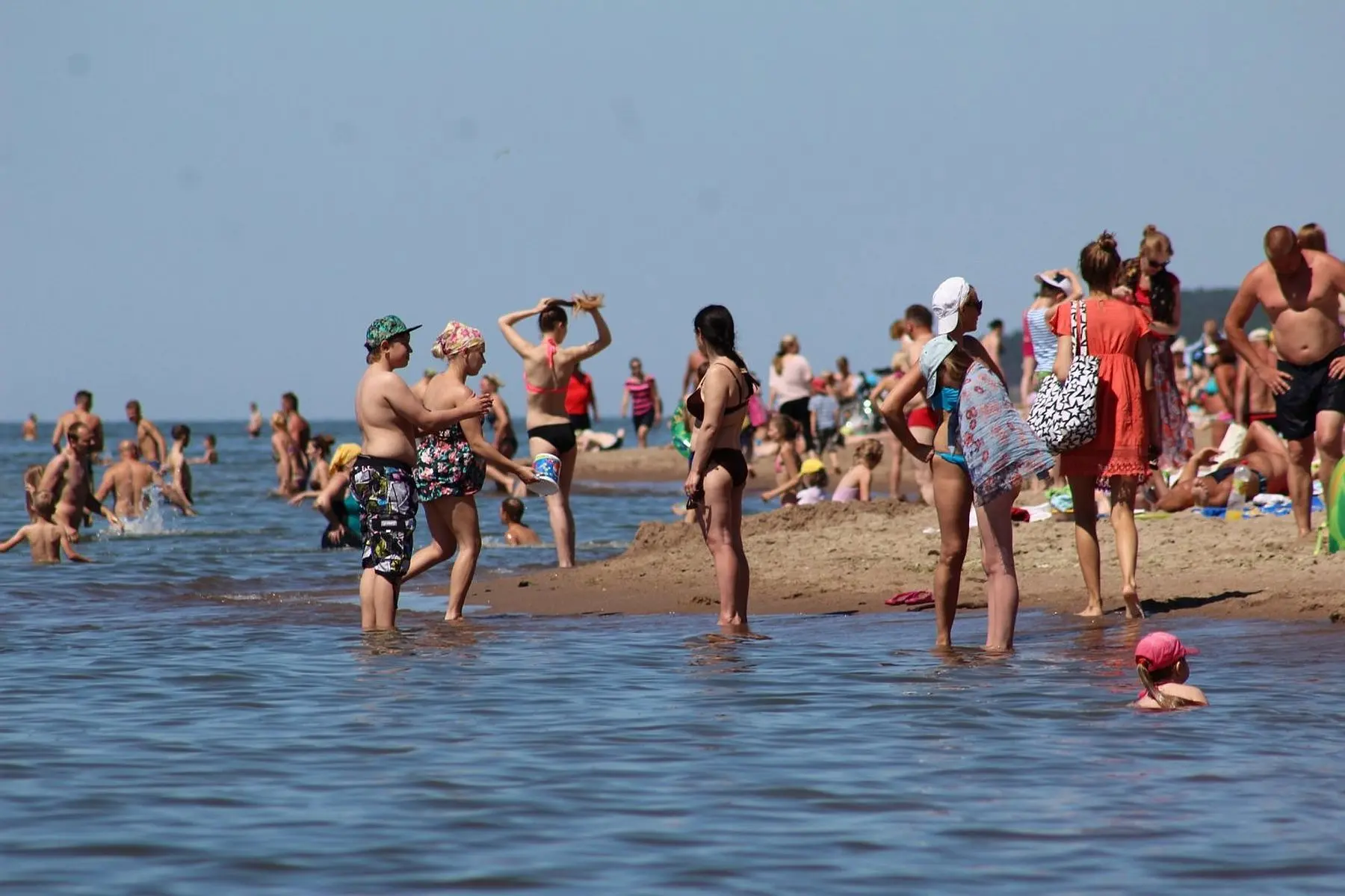 Klaipėdos papludimys, Baltijos jūra