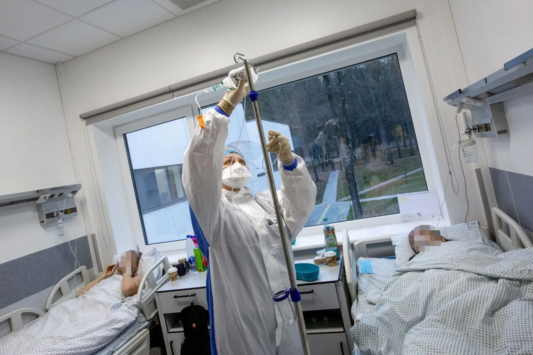 Koronaviruso pacientai VUL Santaros klinikose