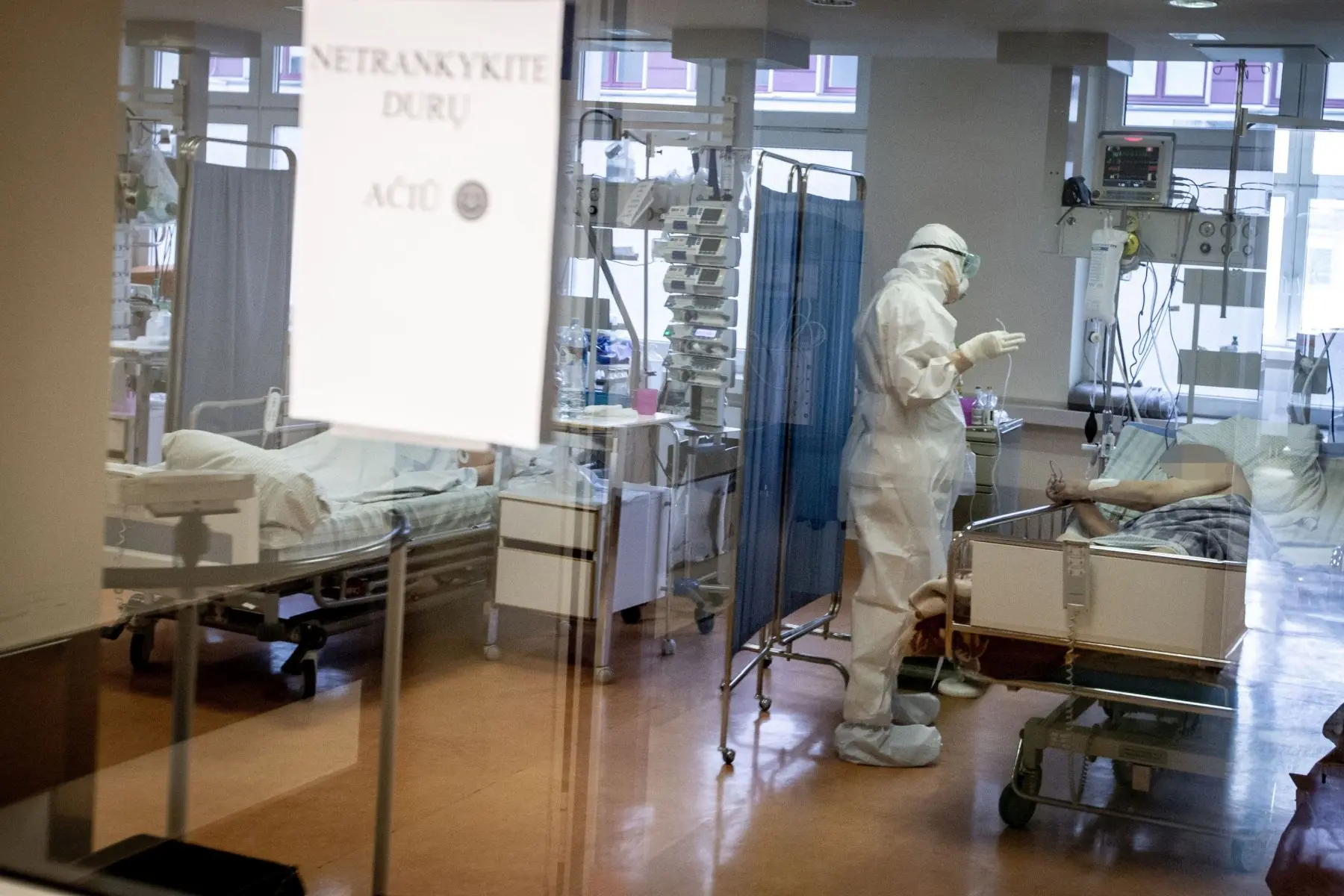 Koronaviruso pacientai VUL Santaros klinikose