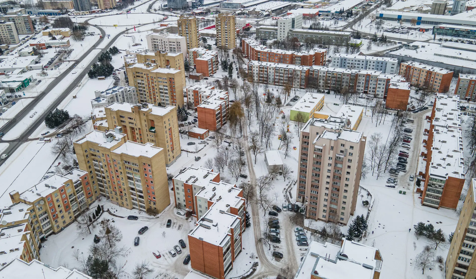 Bermudų trikampis - gyvenamasis kvartalas Dainavoje