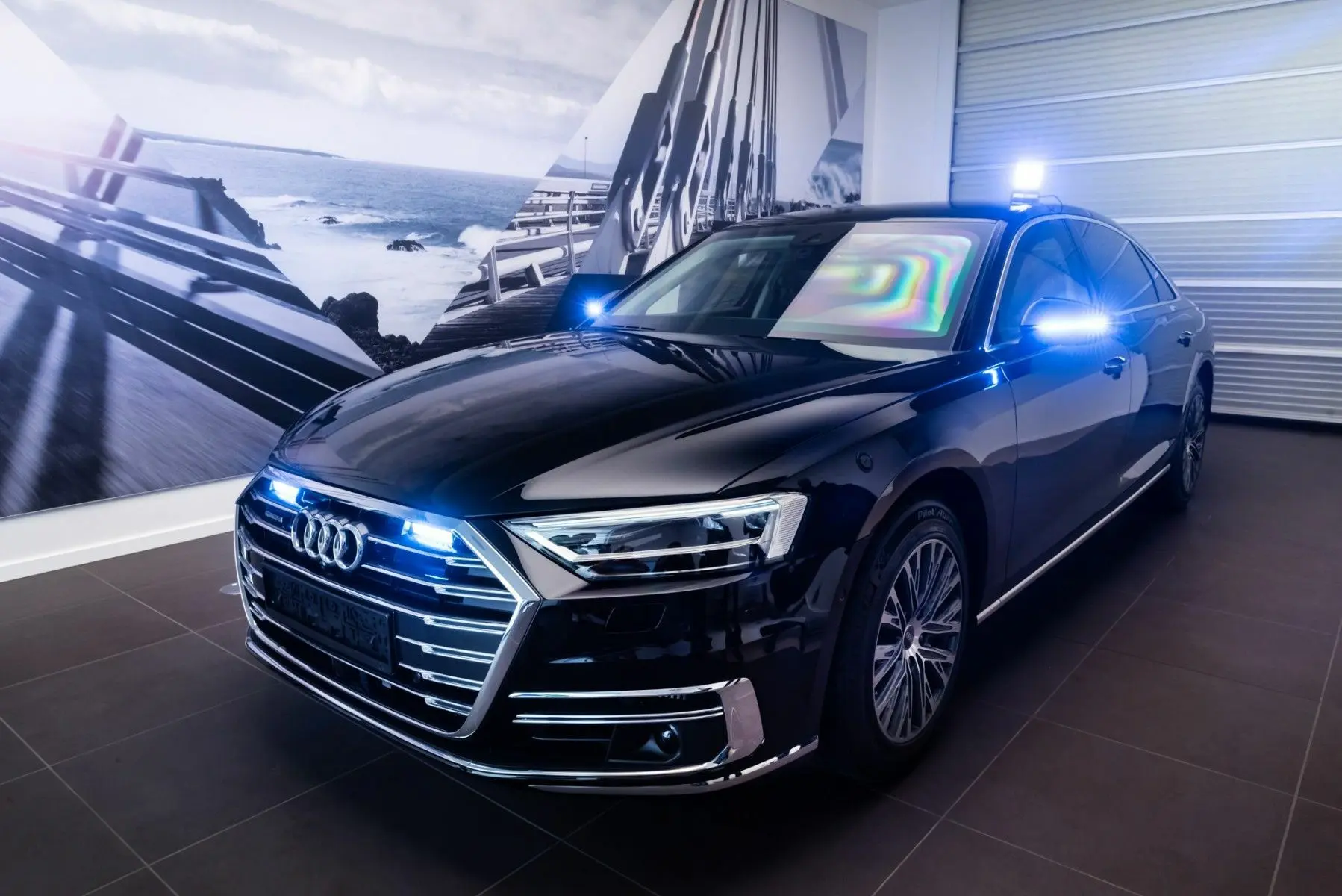 Kaune pristatyta „Audi A8L Security“