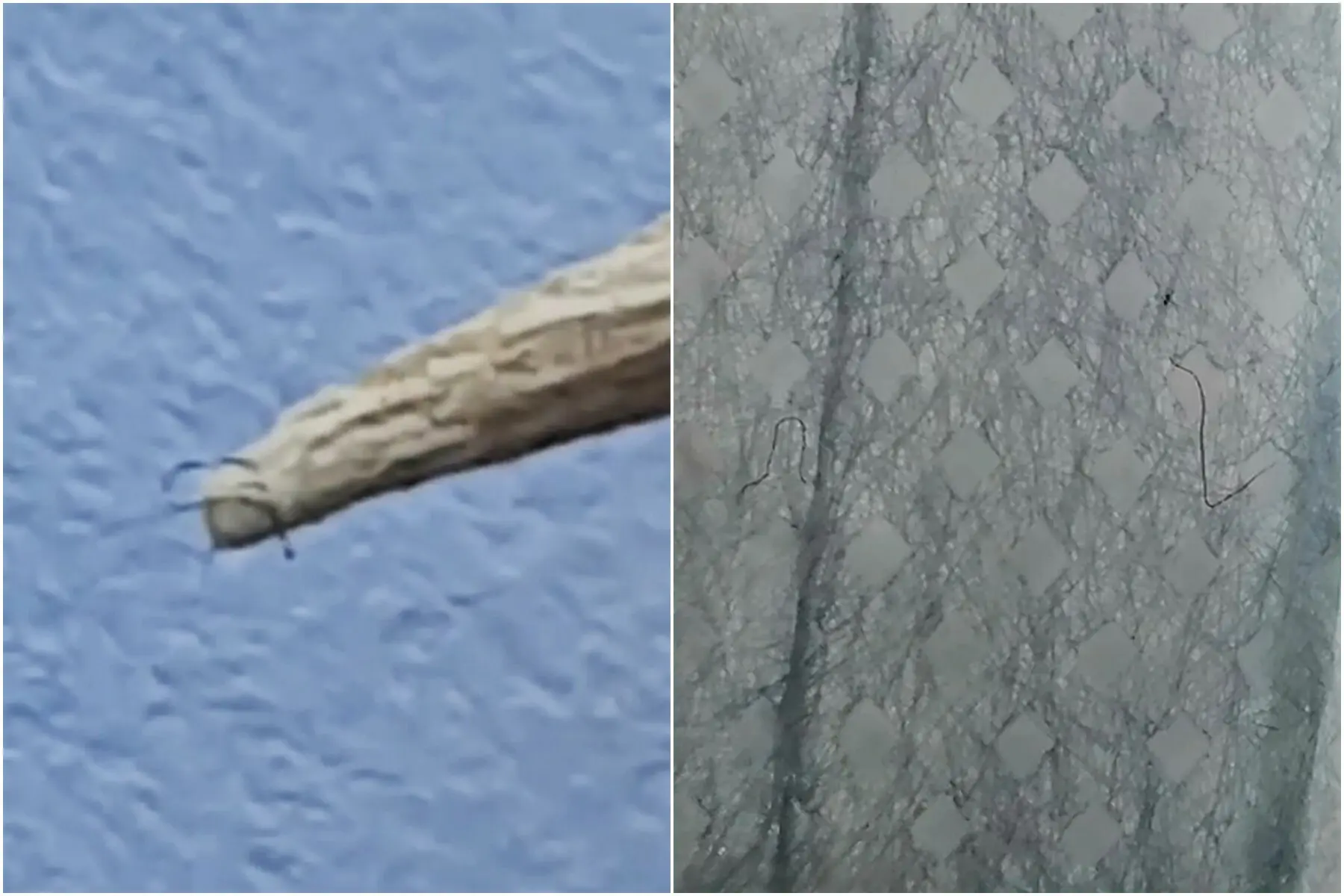 „Bakterijos“ ant dantų krapštuko, apsauginės veido kaukės