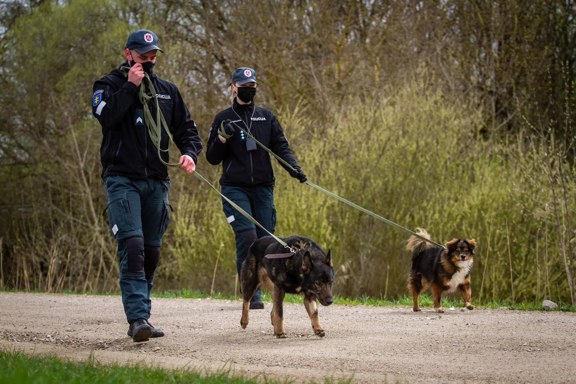 Pareigūnai aplankė gyvūnų prieglaudą