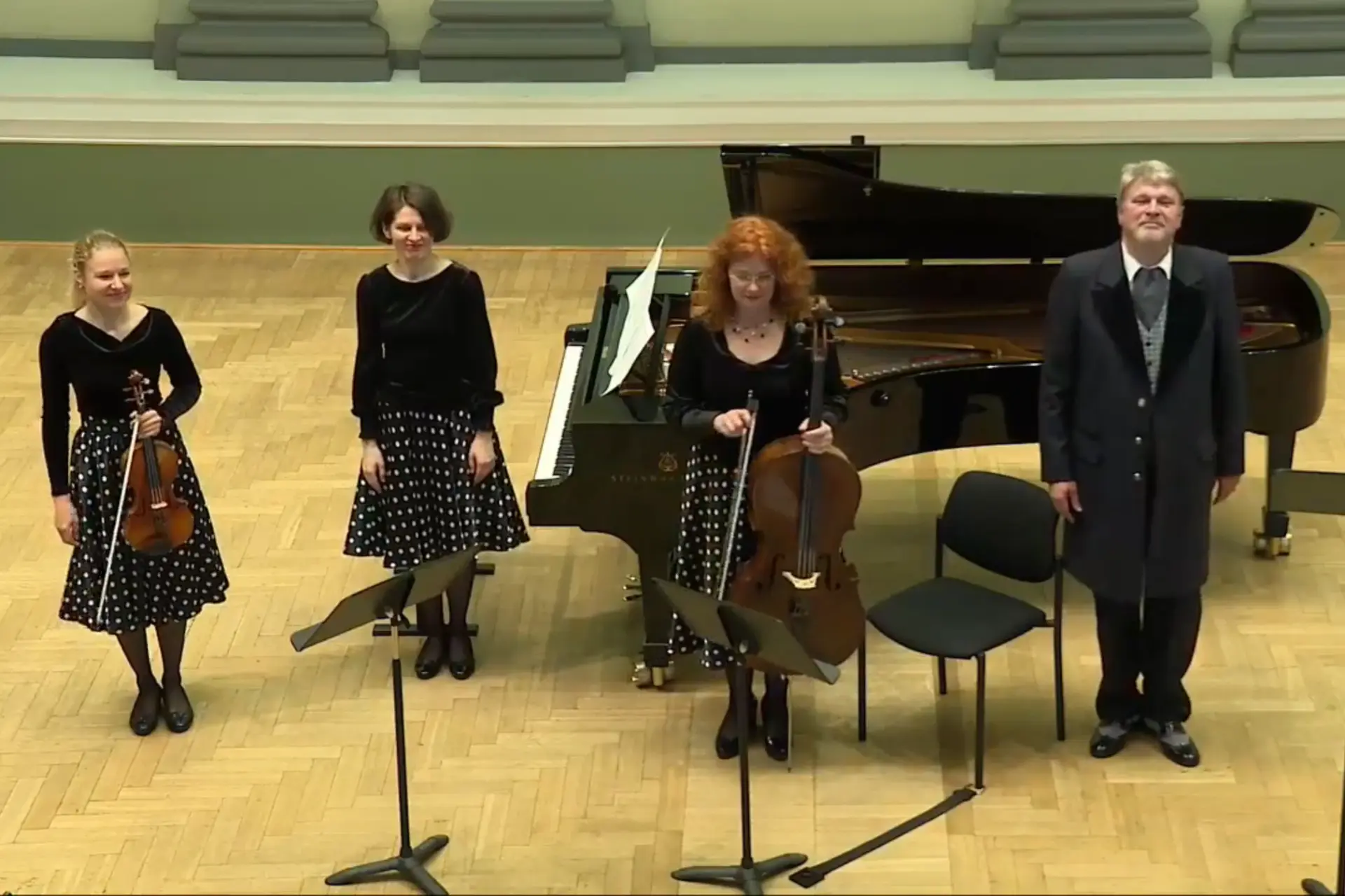 Kauno fortepijoninio trio pasirodymas
