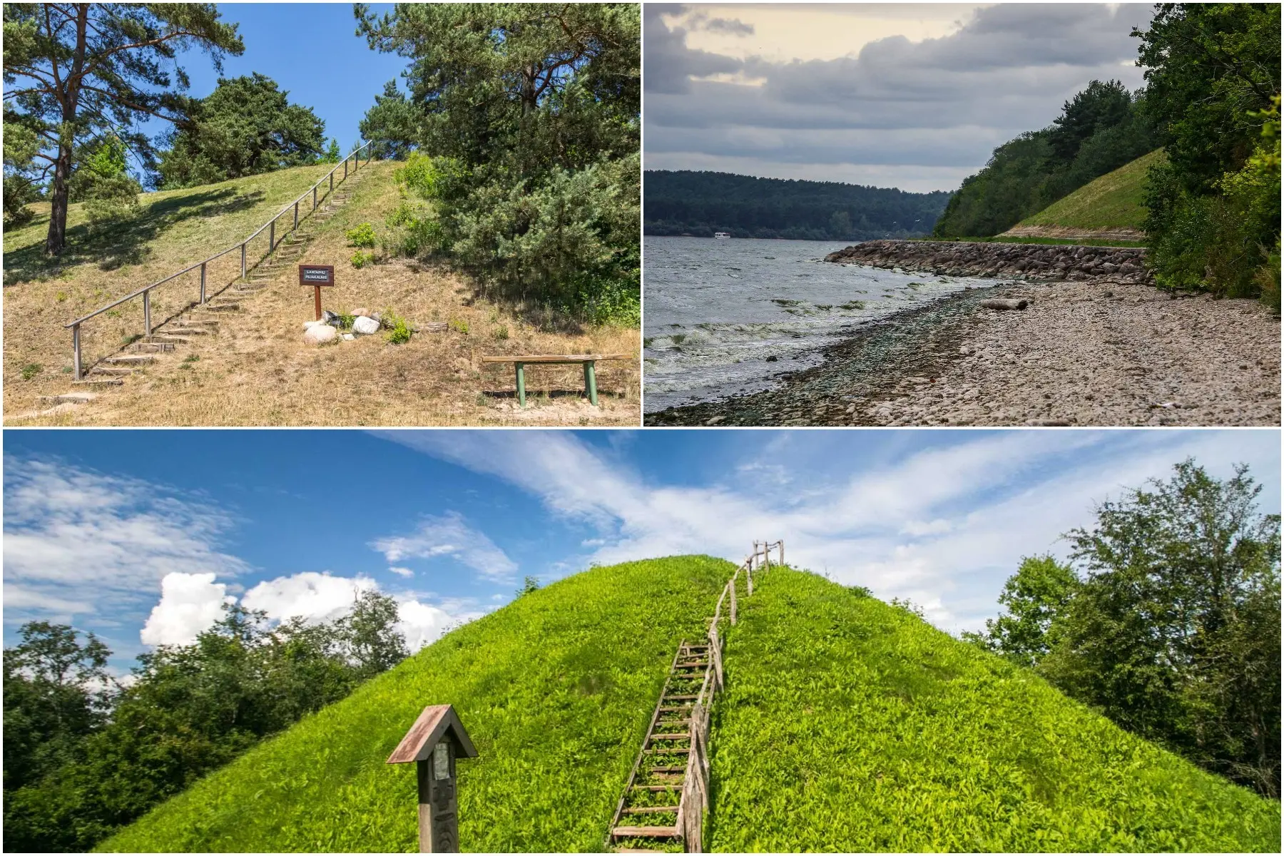 Kalnų koliažas
