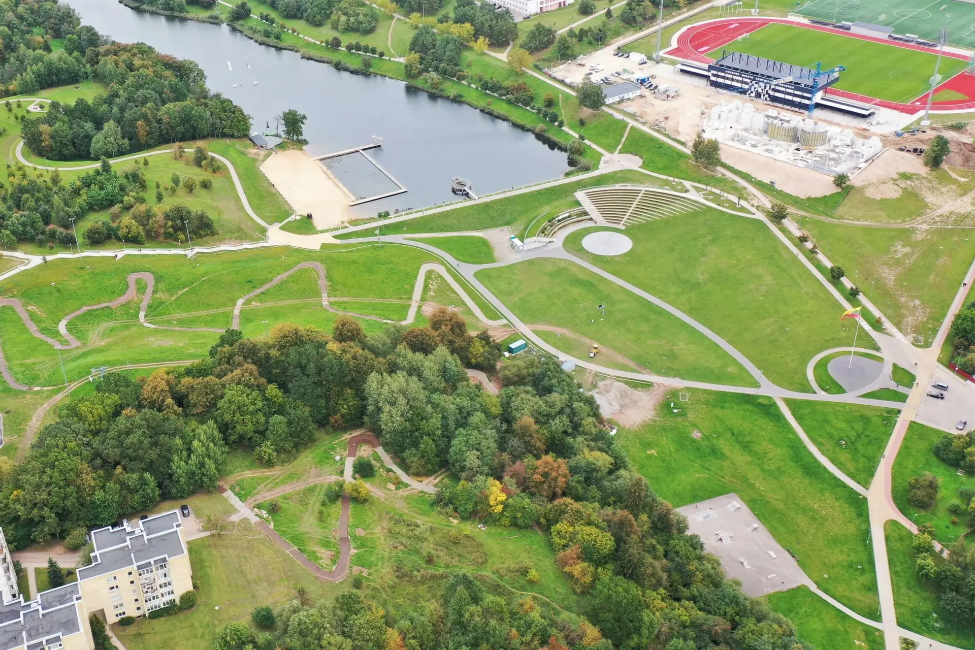 Kalnų dviračių parkas Jonavoje