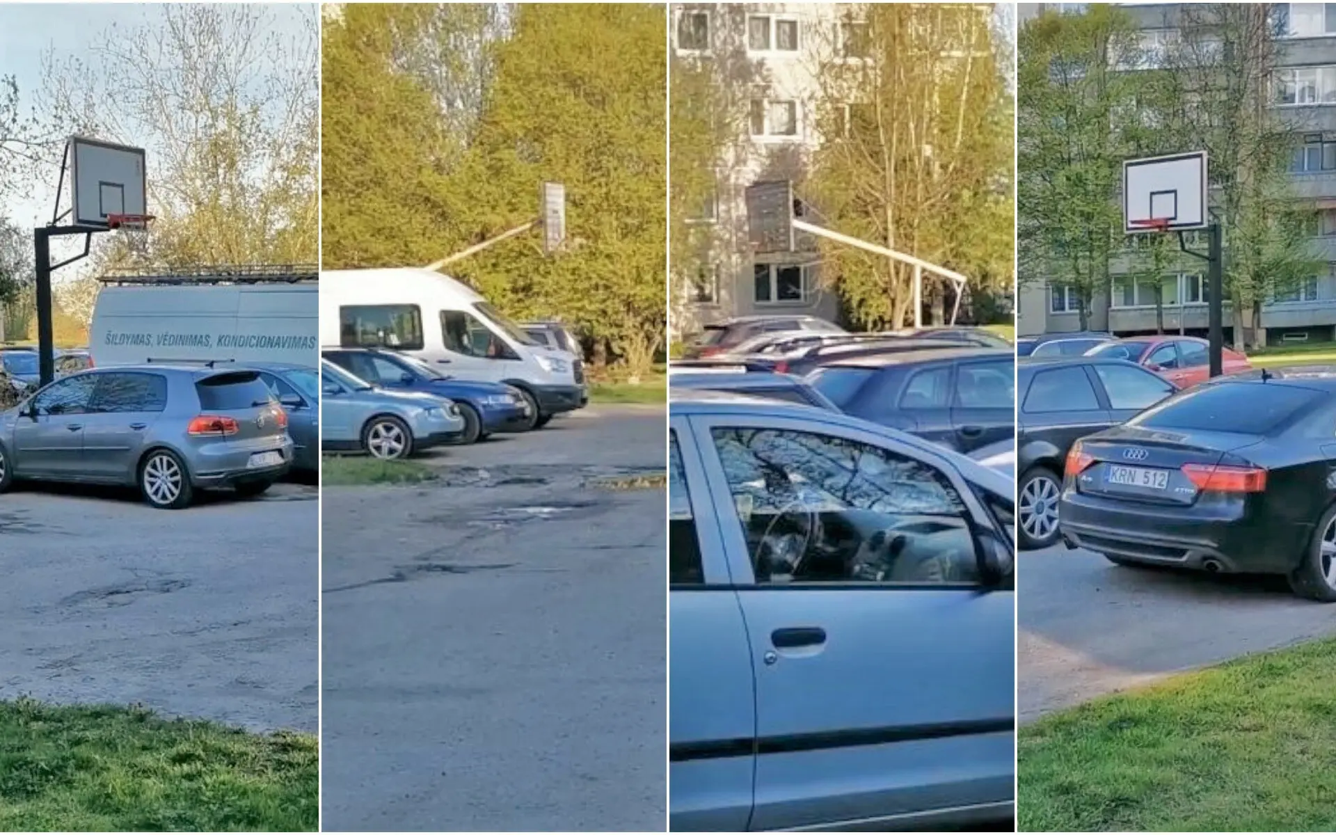 Krepšinio aikštelės Šilainiuose