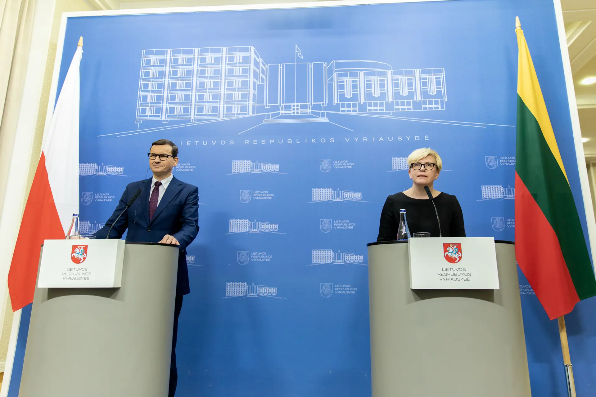 I. Šimonytės susitikimas su M. Moraveckiu