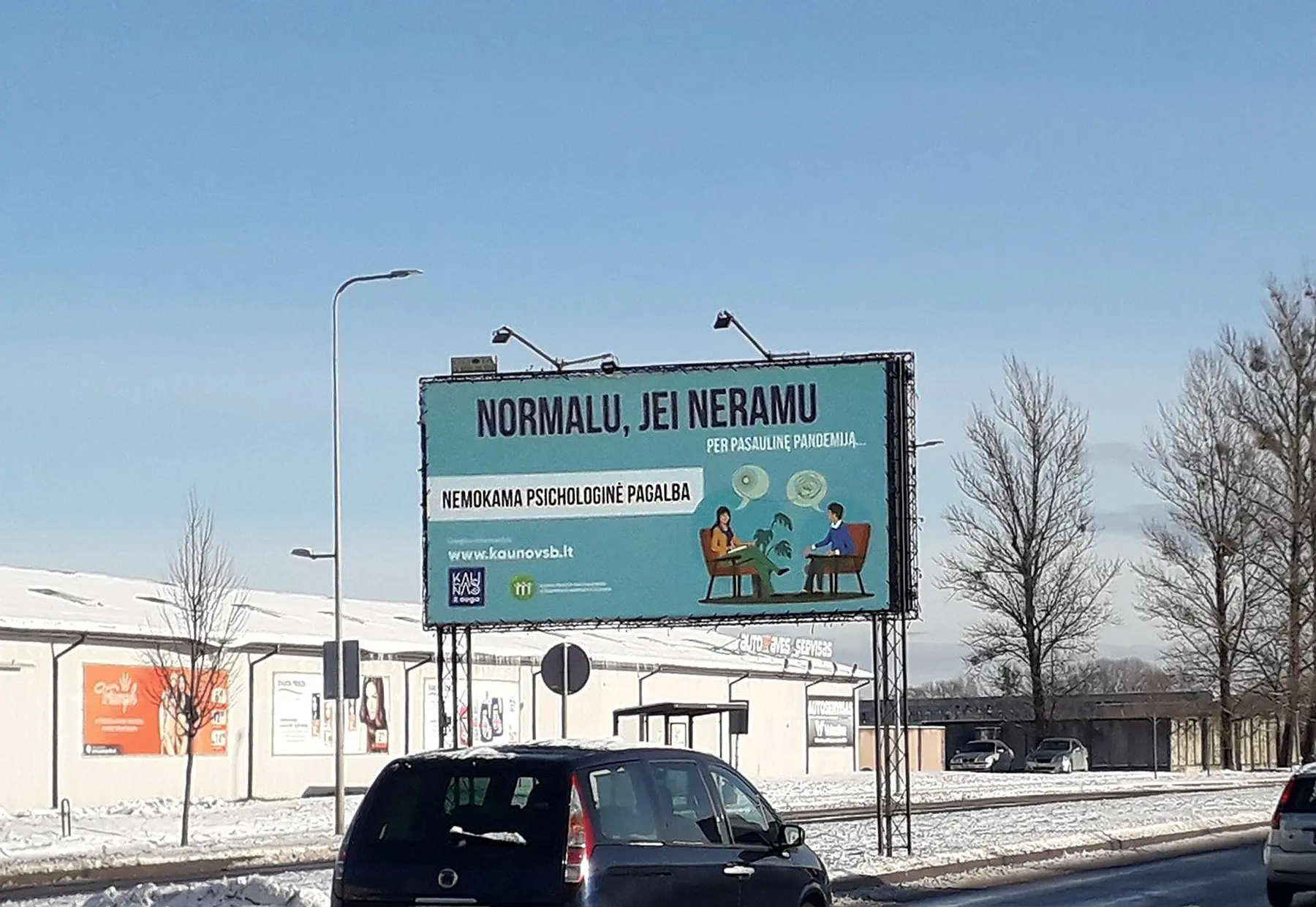 Normalu, jei neramu