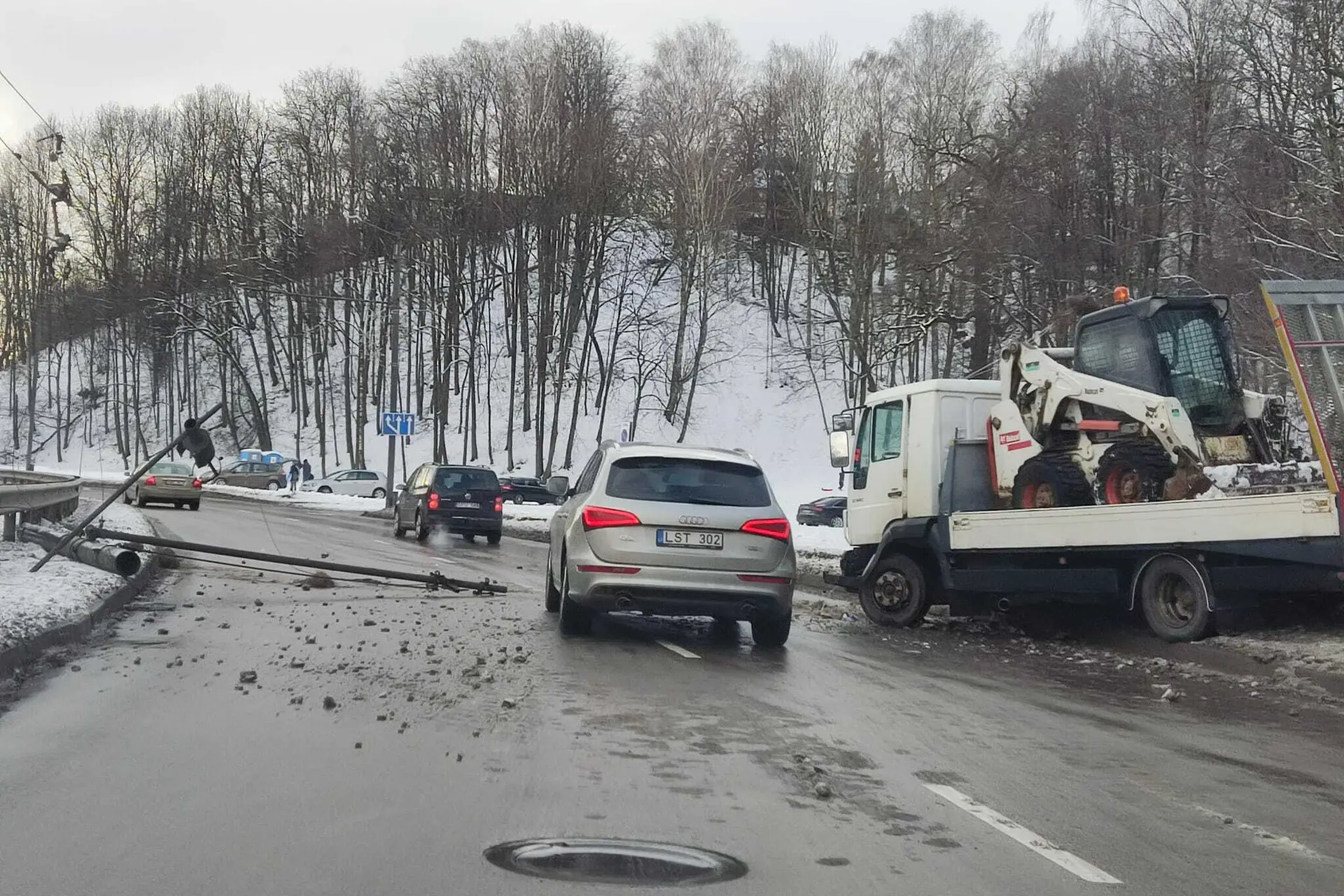 Avarija Tunelio gatvėje