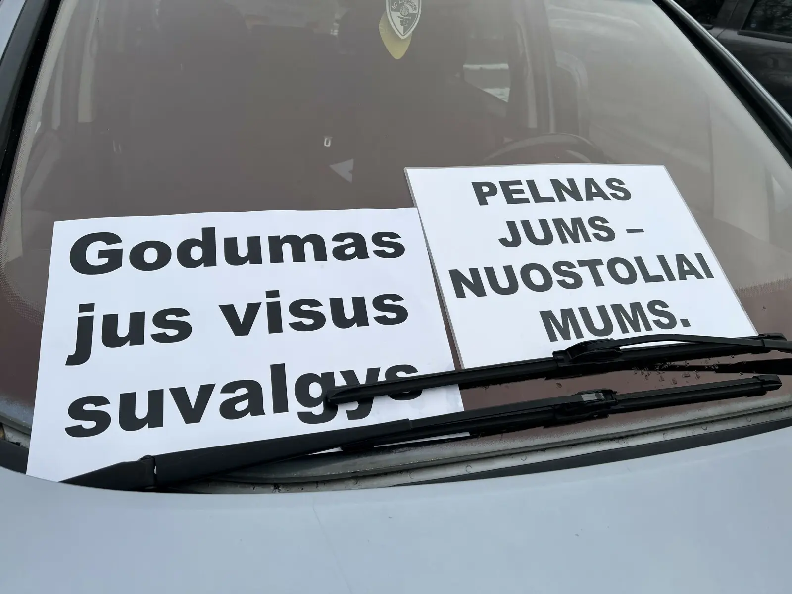 Darbuotojų streikas „Achemoje“