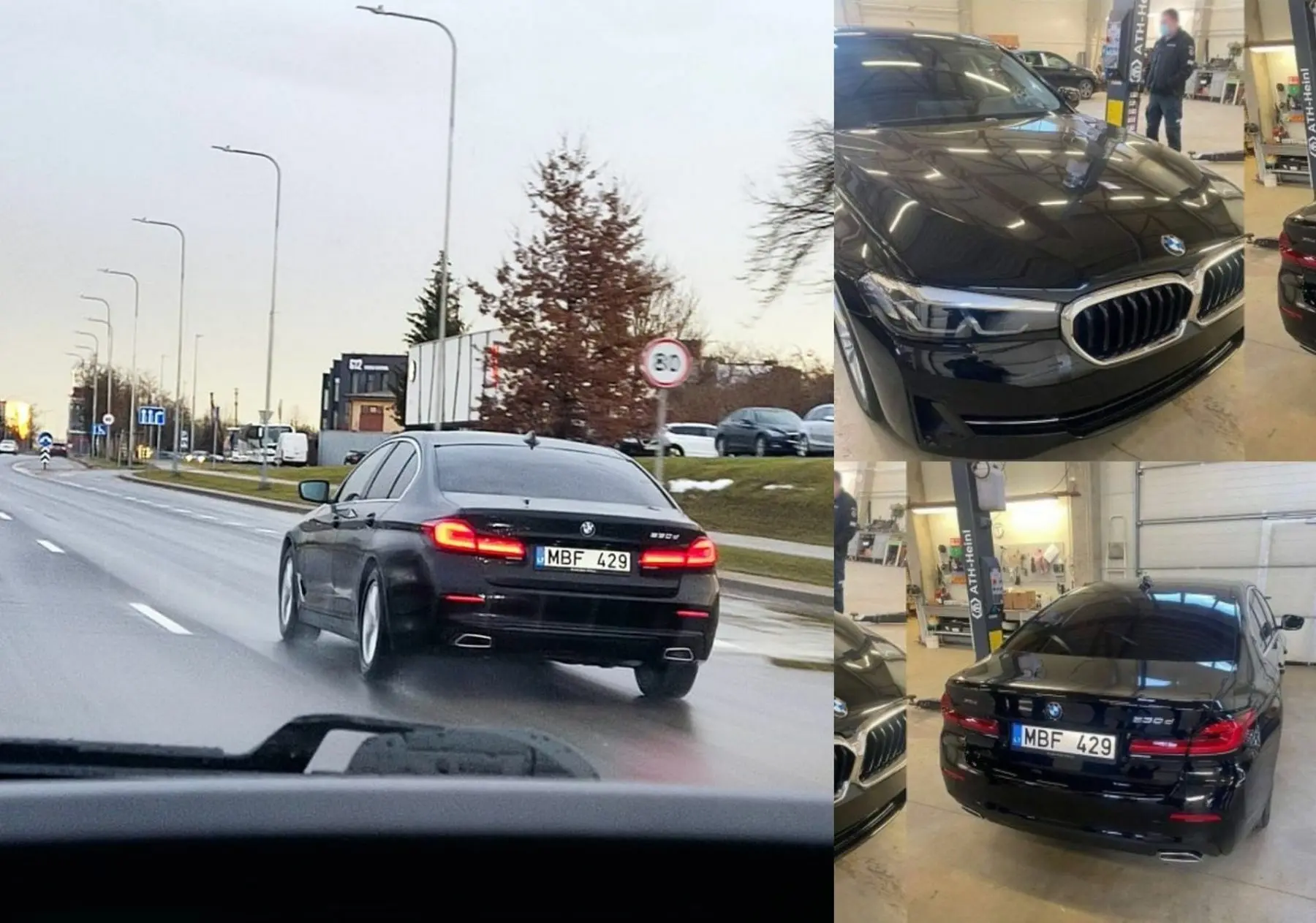 Nežymėtas policijos bmw