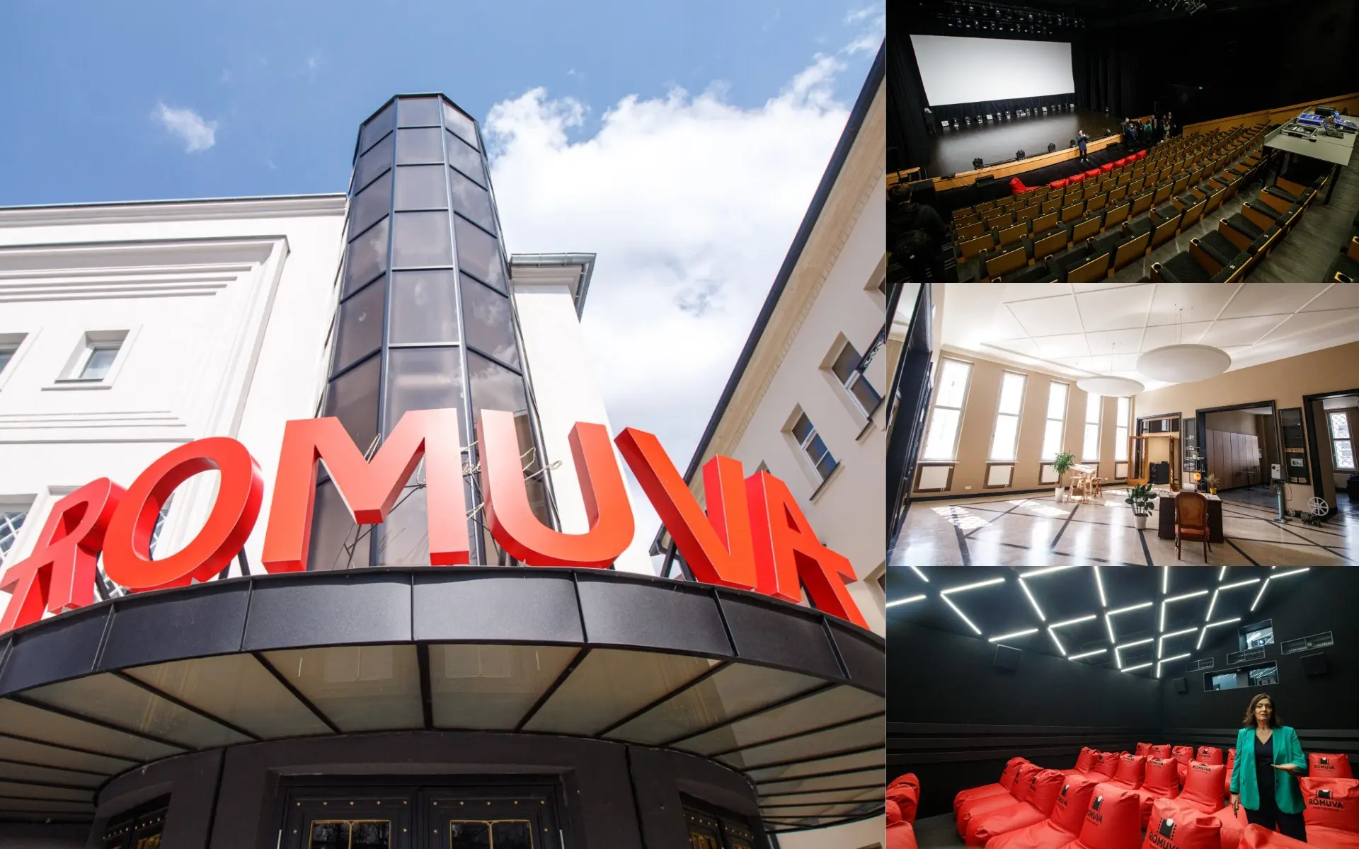 Atnaujintas Romuvos kino teatras